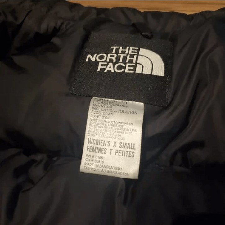 The North Face North Face Black Nuptse Jacket Womens XS Winter Puffer Coat Size XS / US 0-2 / IT 36-38 - 5 Thumbnail