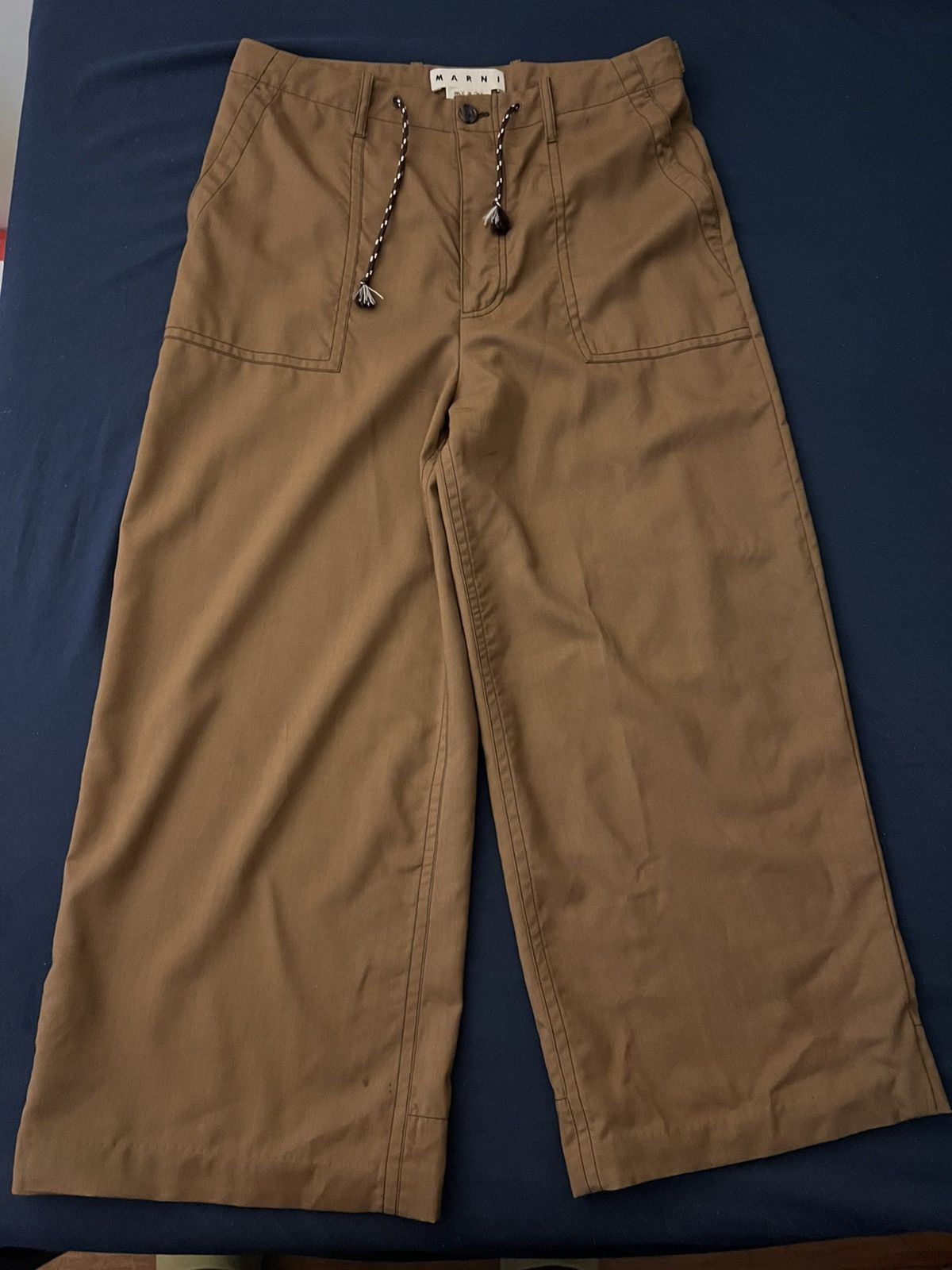 Marni Marni Brown Trousers/Pants Size EU 52 Size US 38 / EU 54 - 4 Thumbnail