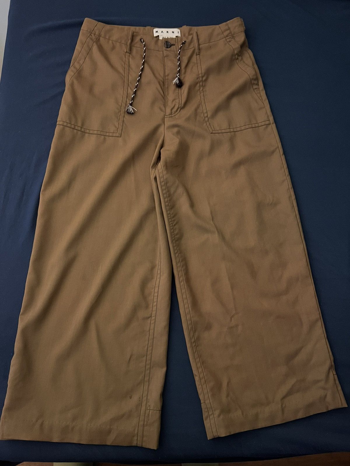 Marni Marni Brown Trousers/Pants Size EU 52 Size US 38 / EU 54 - 3 Thumbnail