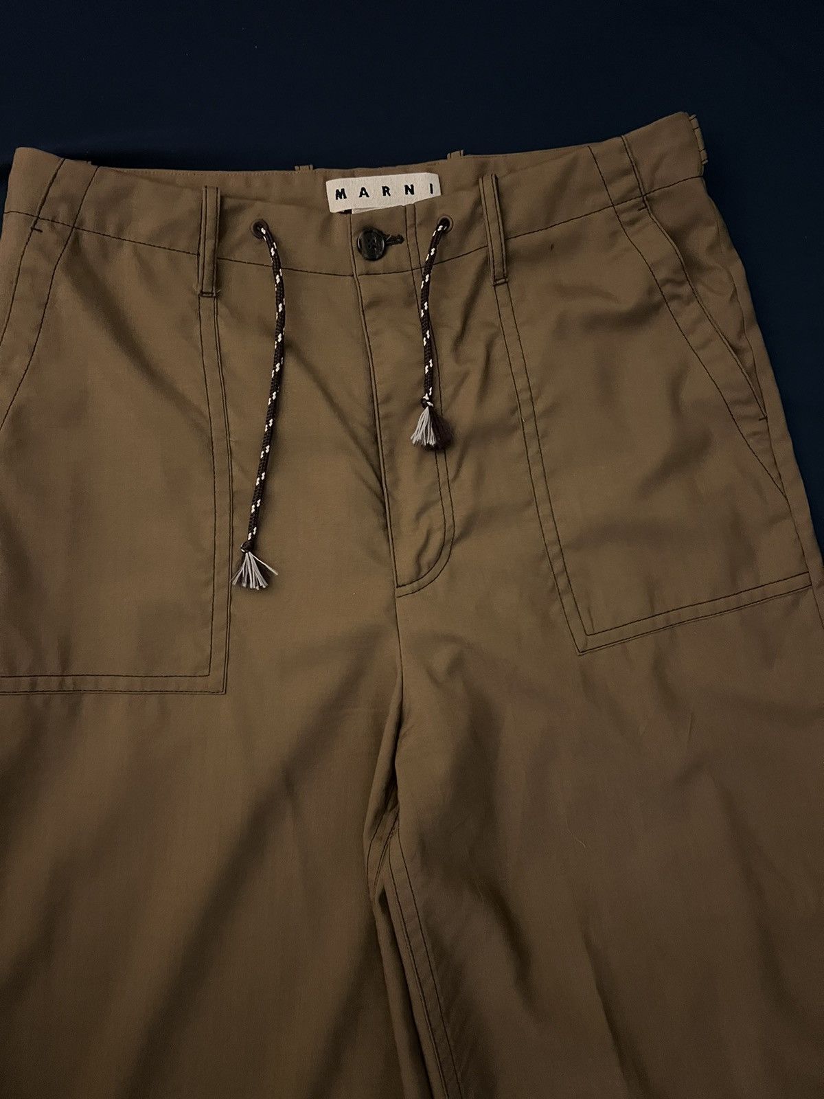 Marni Marni Brown Trousers/Pants Size EU 52 Size US 38 / EU 54 - 5 Thumbnail