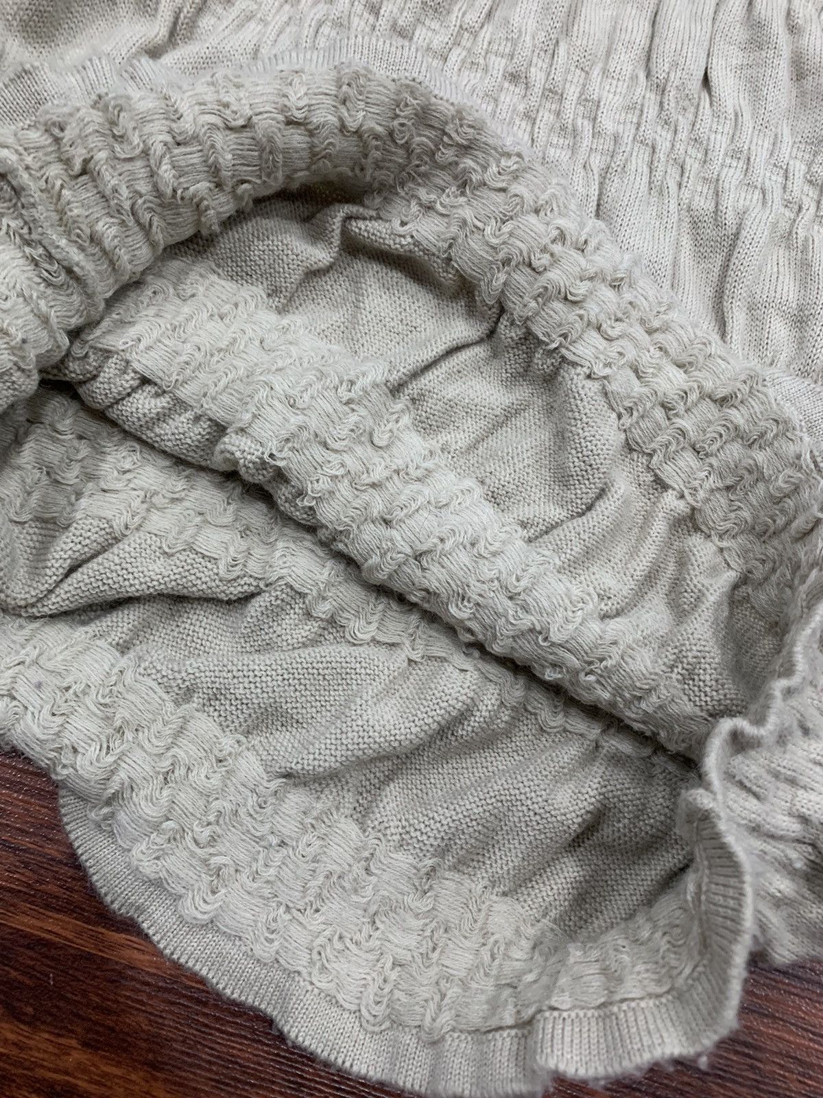 Japanese Brand Belle Ellensen Turtle Neck Wool Knitwear Size US L / EU 52-54 / 3 - 6 Thumbnail