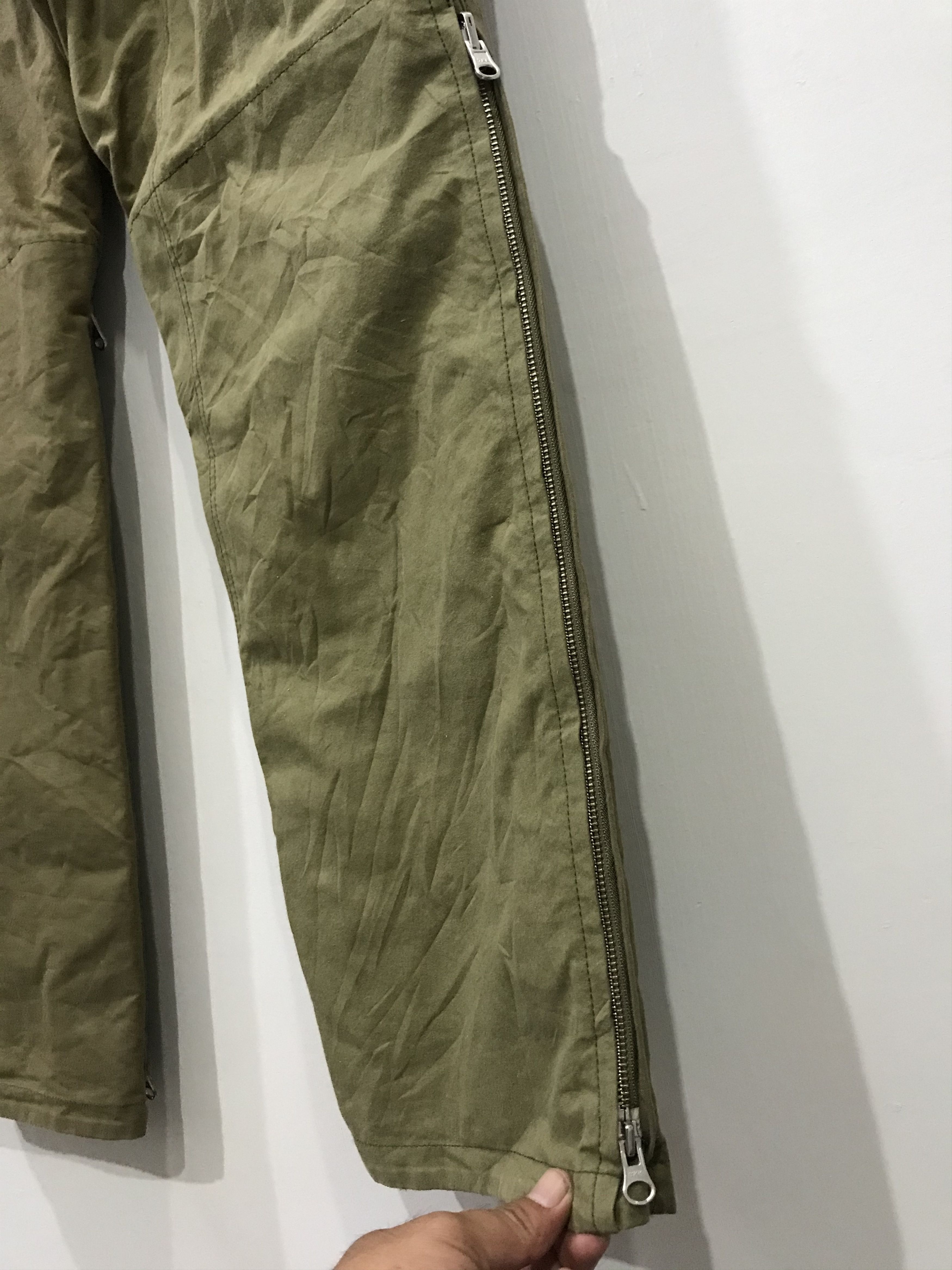 Yohji Yamamoto 2-P2 YOHJI YAMAMOTO Archival Two Tones Military Pant Size US 36 / EU 52 - 21 Thumbnail