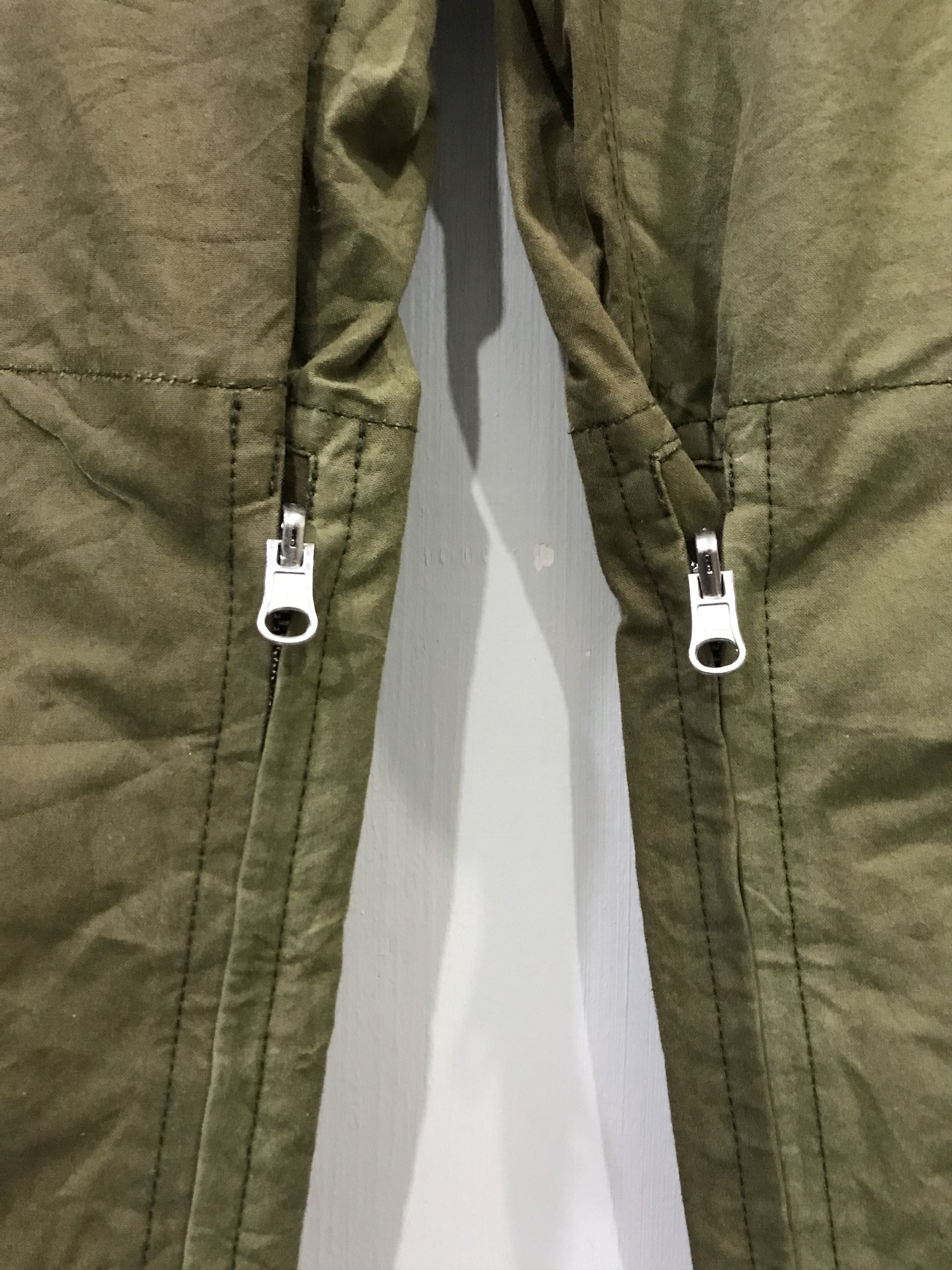 Yohji Yamamoto 2-P2 YOHJI YAMAMOTO Archival Two Tones Military Pant Size US 36 / EU 52 - 9 Thumbnail