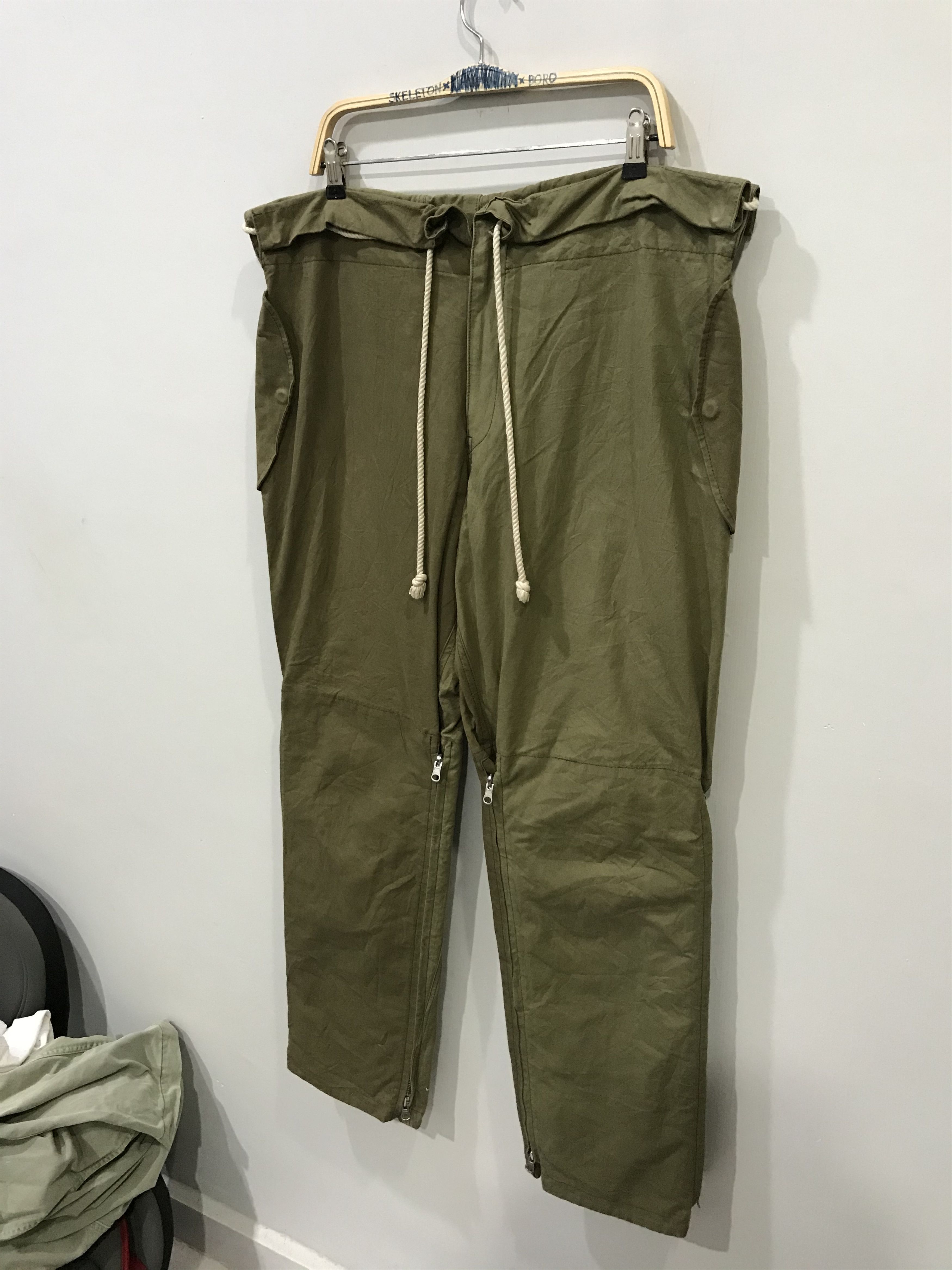 Yohji Yamamoto 2-P2 YOHJI YAMAMOTO Archival Two Tones Military Pant Size US 36 / EU 52 - 22 Thumbnail