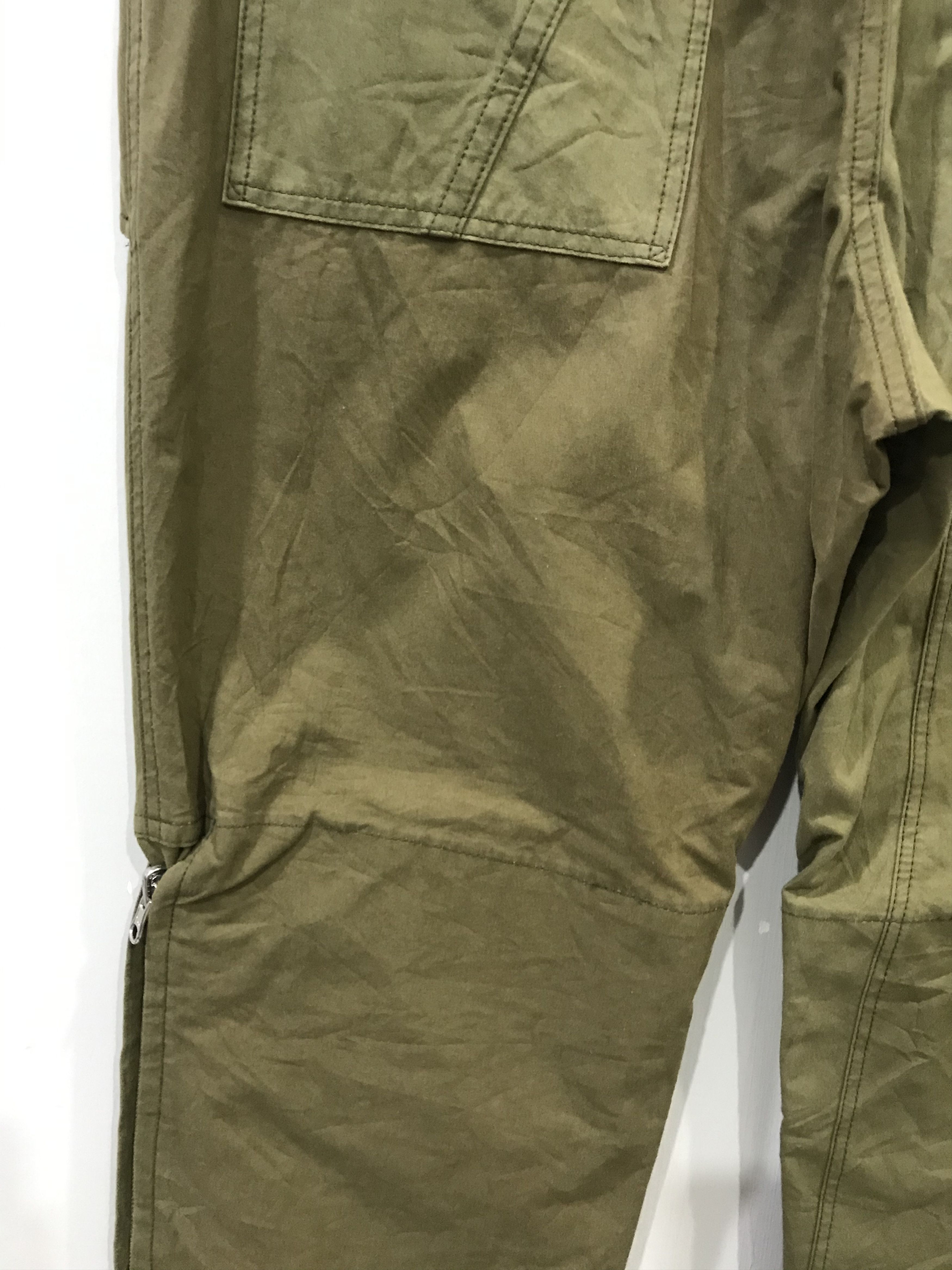Yohji Yamamoto 2-P2 YOHJI YAMAMOTO Archival Two Tones Military Pant Size US 36 / EU 52 - 18 Thumbnail