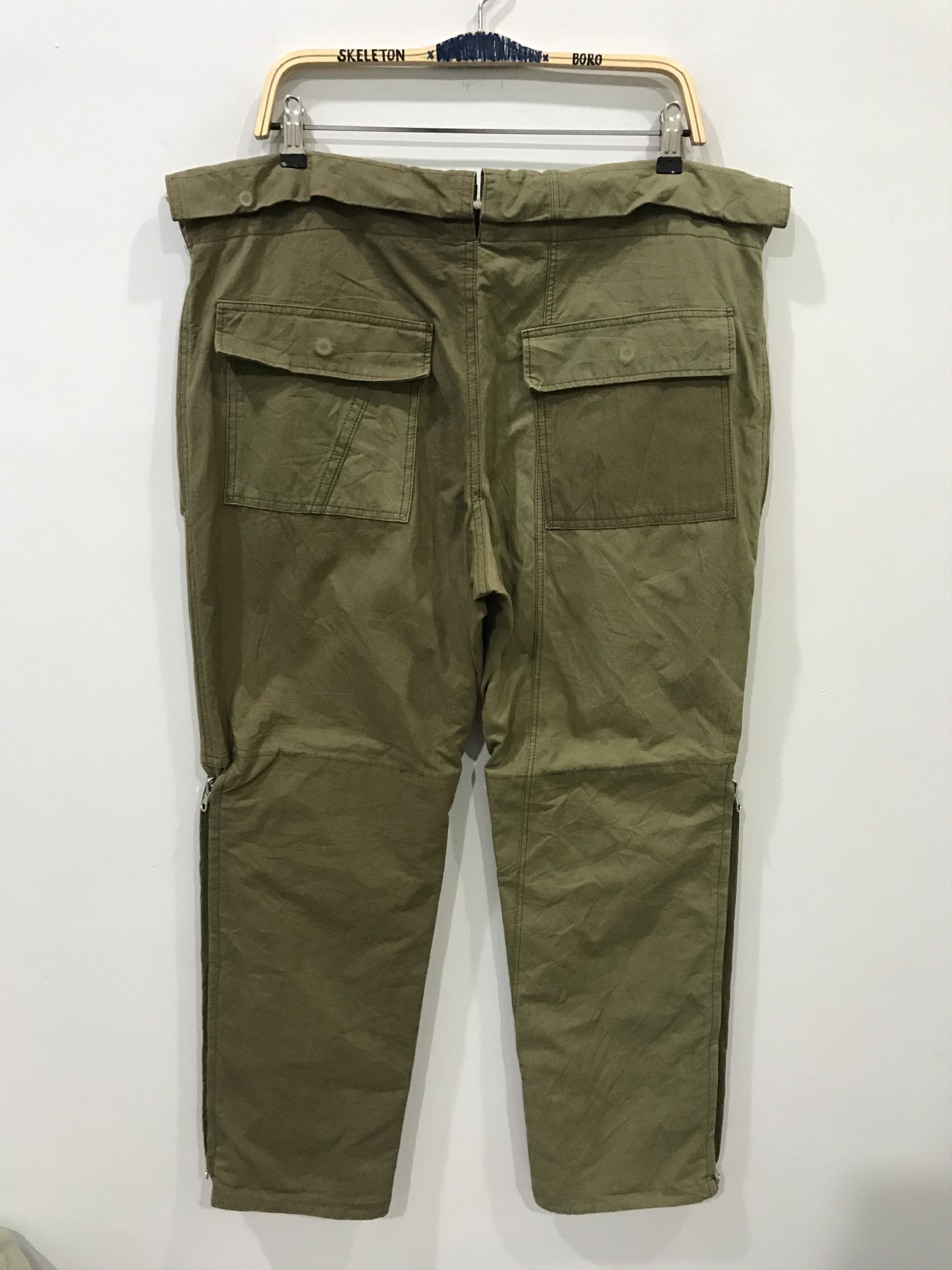 Yohji Yamamoto 2-P2 YOHJI YAMAMOTO Archival Two Tones Military Pant Size US 36 / EU 52 - 14 Thumbnail