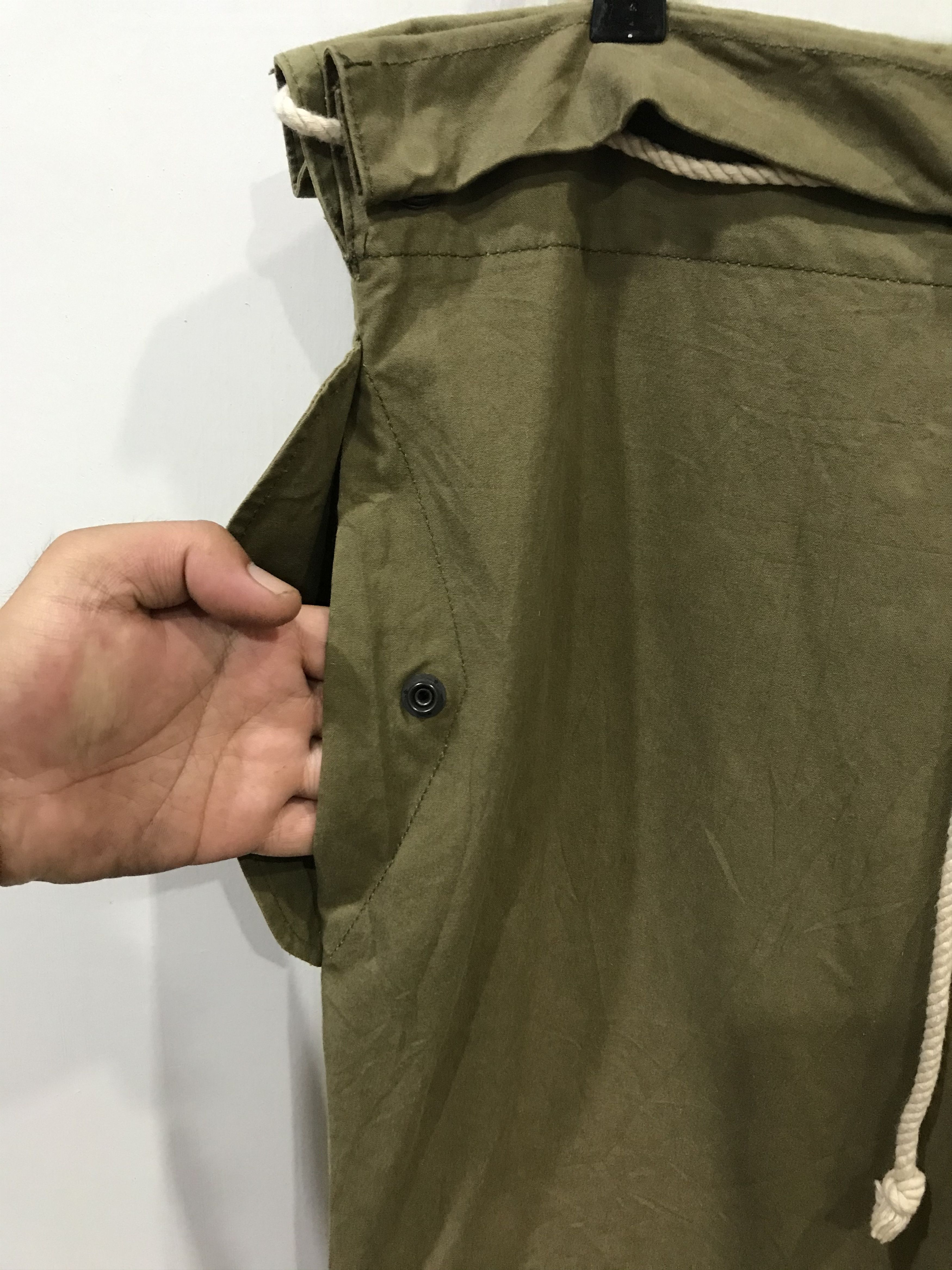 Yohji Yamamoto 2-P2 YOHJI YAMAMOTO Archival Two Tones Military Pant Size US 36 / EU 52 - 12 Thumbnail
