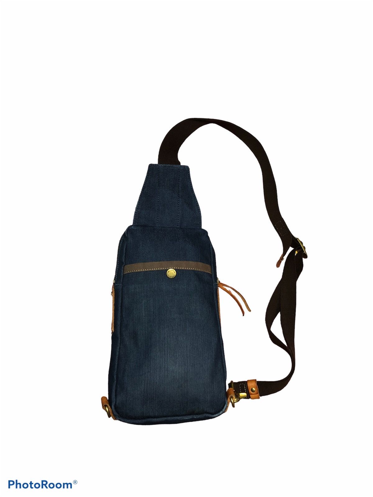 Japanese Brand JAPANESSE OITAS DENIM CROSSBODY BAG Size ONE SIZE - 3 Thumbnail