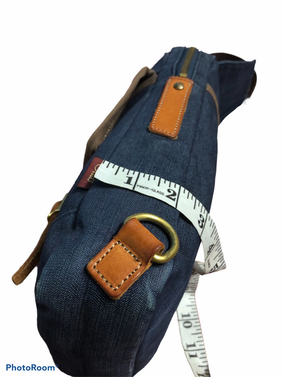 Japanese Brand JAPANESSE OITAS DENIM CROSSBODY BAG Size ONE SIZE - 8 Thumbnail