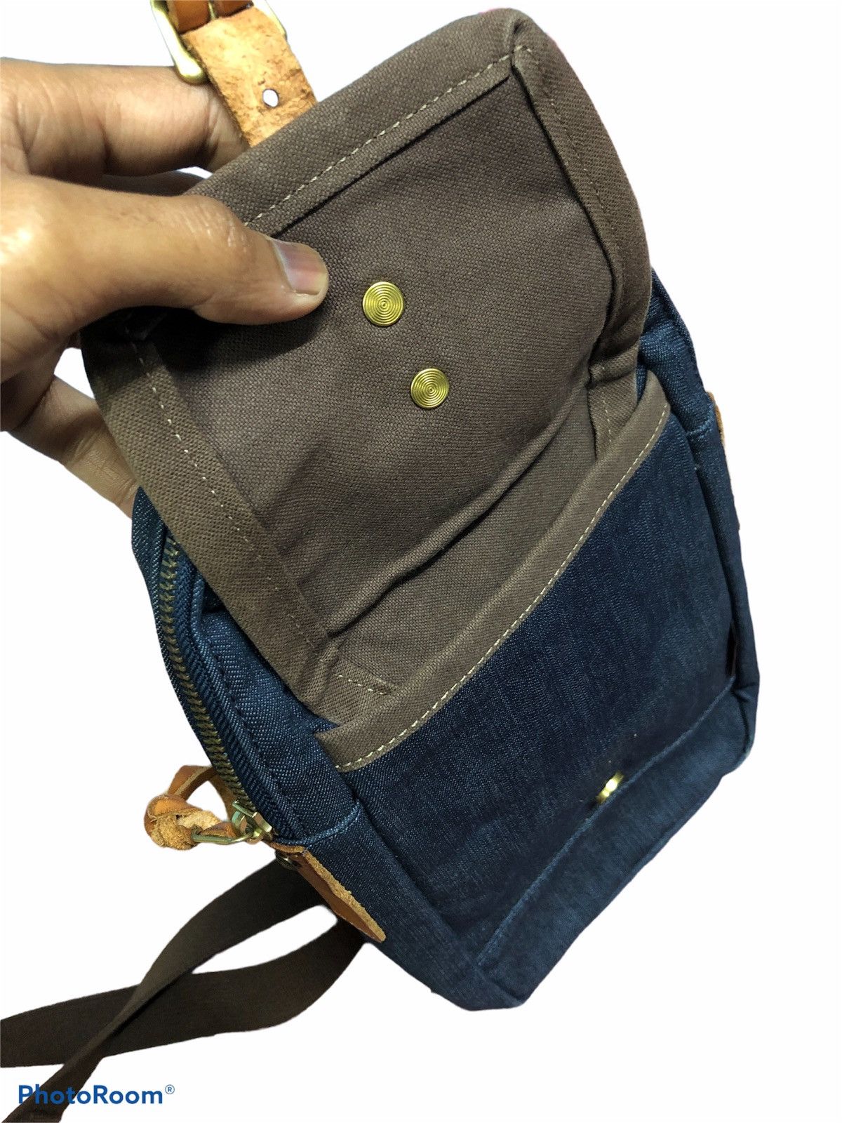 Japanese Brand JAPANESSE OITAS DENIM CROSSBODY BAG Size ONE SIZE - 4 Thumbnail