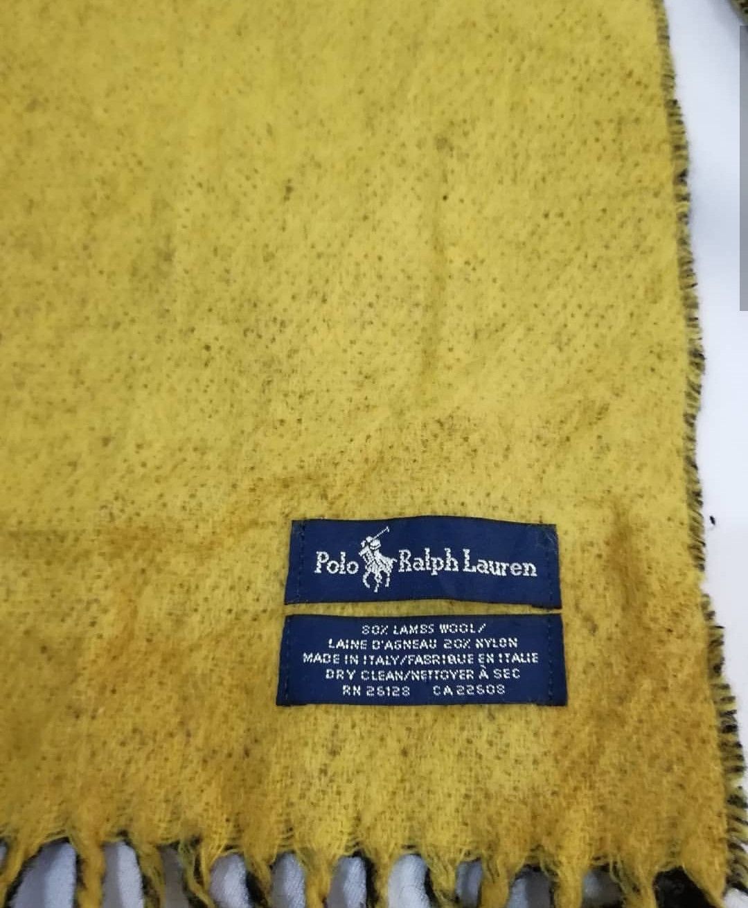 Designer × Polo Ralph Lauren × Vintage Polo Ralph Lauren Scarves /Muffler Size ONE SIZE - 2 Thumbnail