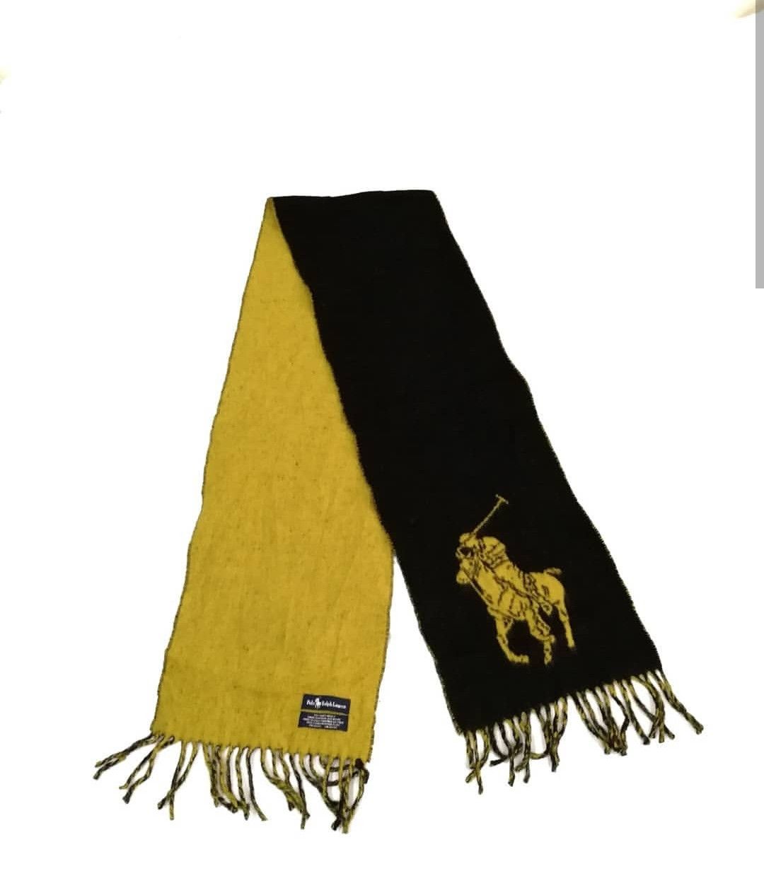 Designer × Polo Ralph Lauren × Vintage Polo Ralph Lauren Scarves /Muffler Size ONE SIZE - 1 Thumbnail