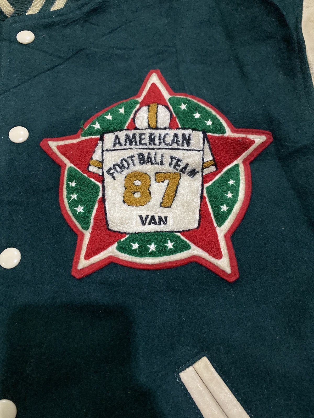 Japanese Brand × Vintage VINTAGE VARSITY JACKET PIONEER JAPAN STREET WEAR BY VAN JAC Size US M / EU 48-50 / 2 - 6 Thumbnail