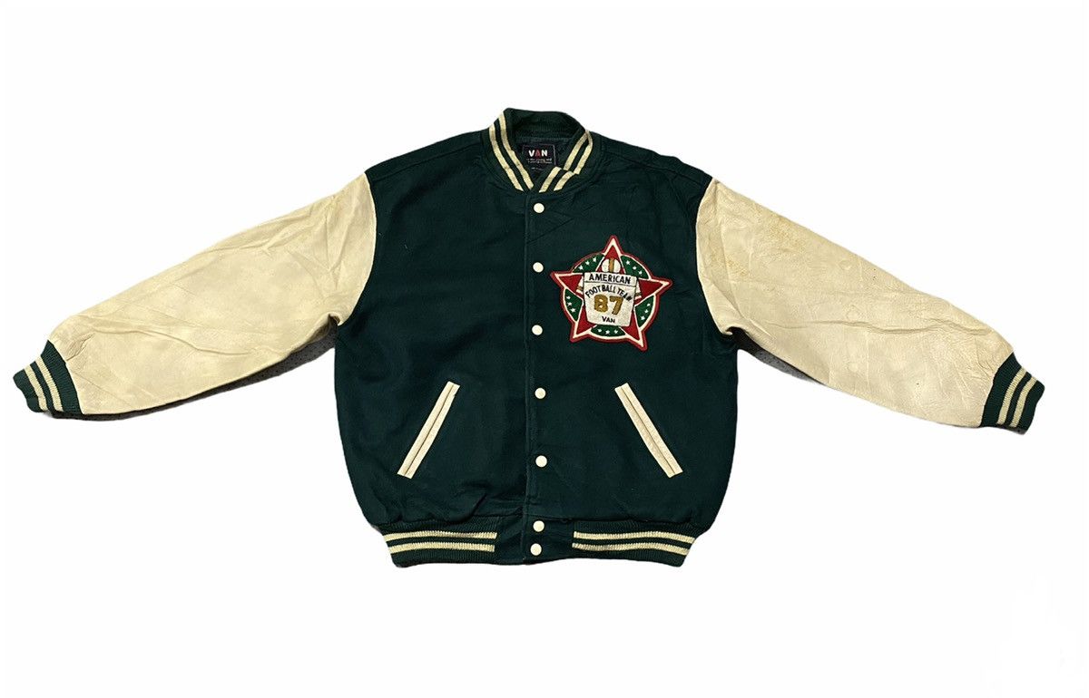 Japanese Brand × Vintage VINTAGE VARSITY JACKET PIONEER JAPAN STREET WEAR BY VAN JAC Size US M / EU 48-50 / 2 - 2 Thumbnail