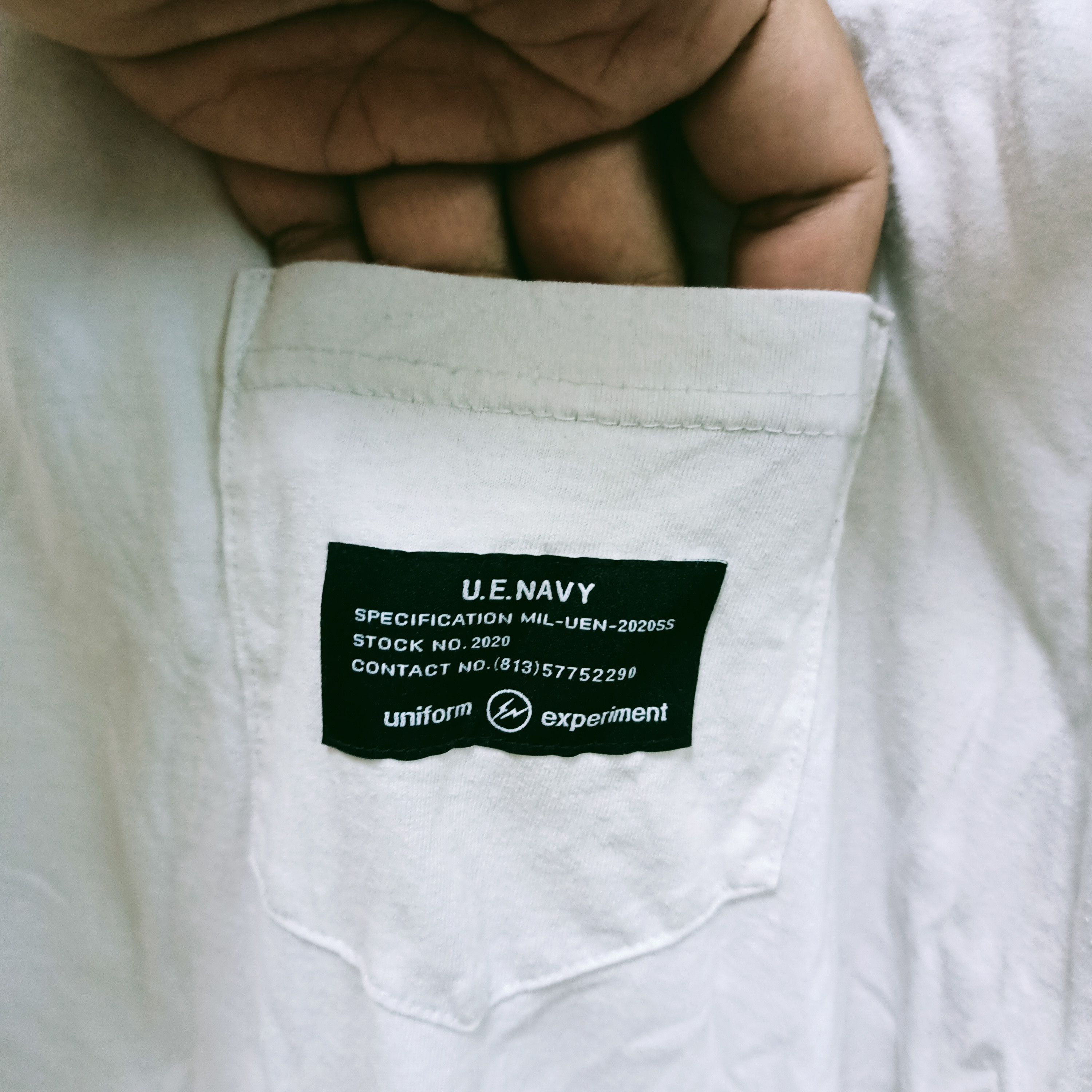 Fragment Design × uniform experiment Uniform Experiment Navy by SOPHNET X Fragment Design's Size US XL / EU 56 / 4 - 2 Thumbnail