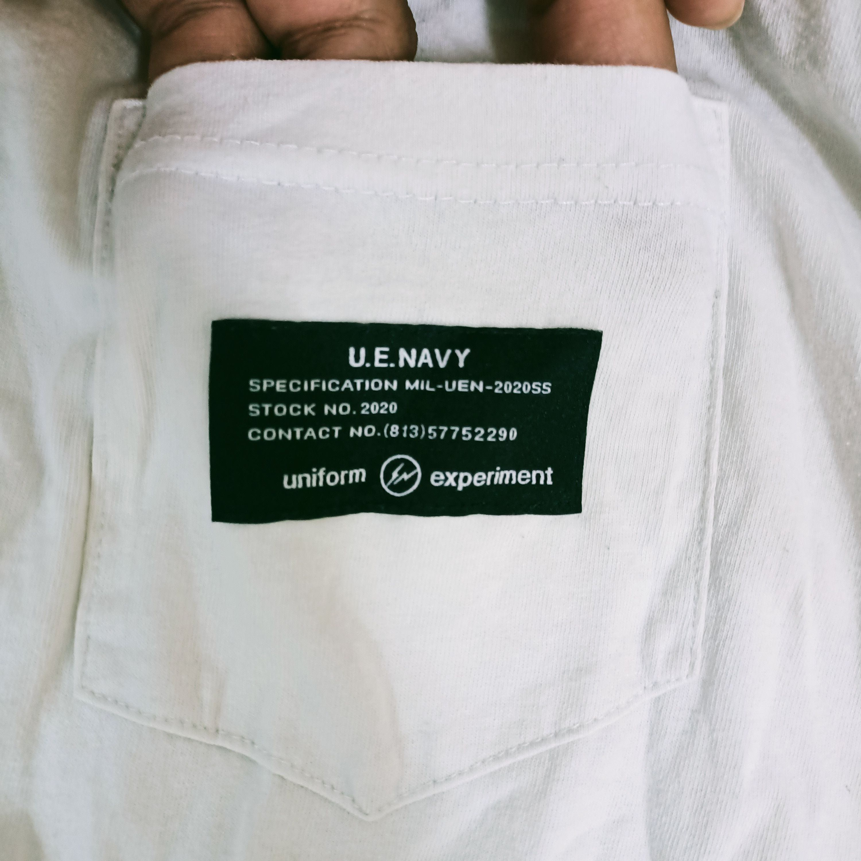 Fragment Design × uniform experiment Uniform Experiment Navy by SOPHNET X Fragment Design's Size US XL / EU 56 / 4 - 5 Thumbnail
