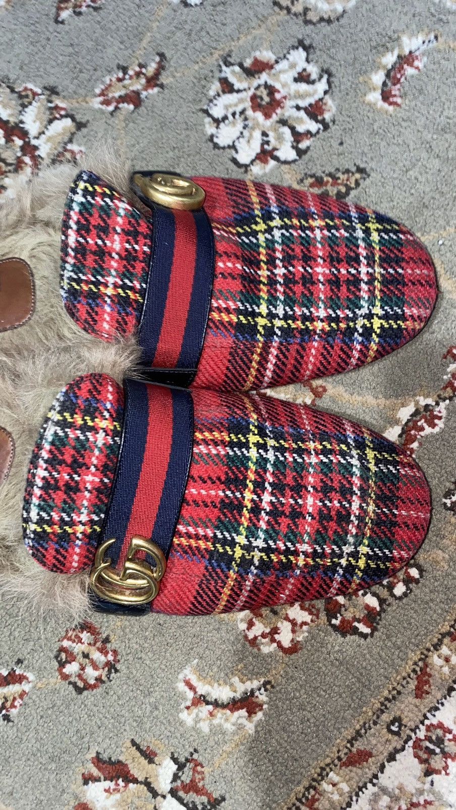 Gucci Gucci fur loafers (Princetown) Size US 9 / EU 42 - 3 Thumbnail