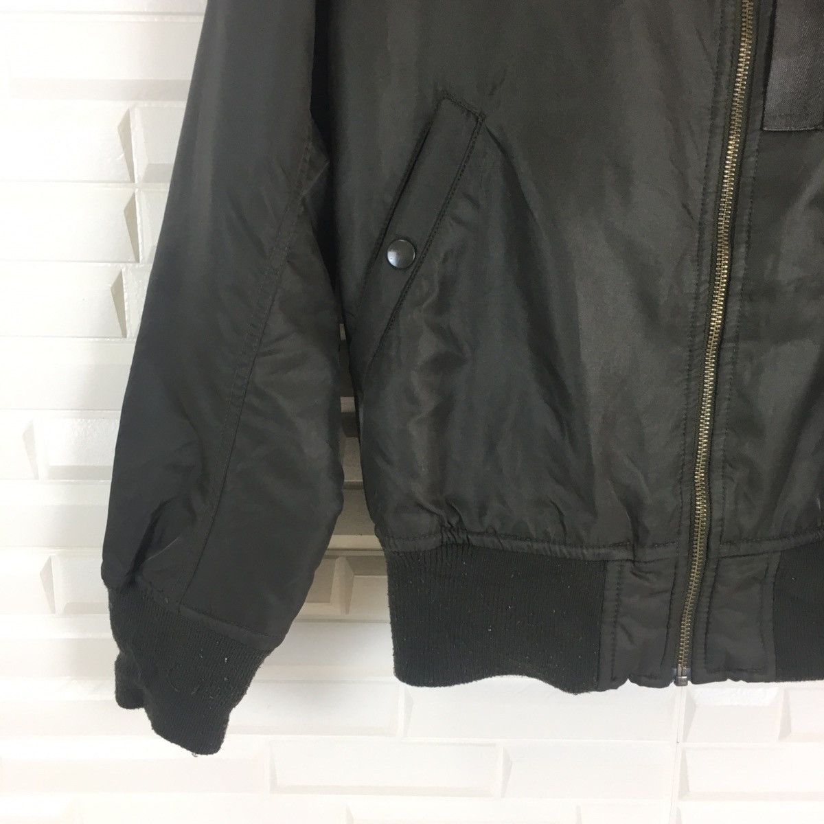 Japanese Brand Unbranded Basic Varsity Jacket Size US S / EU 44-46 / 1 - 3 Thumbnail