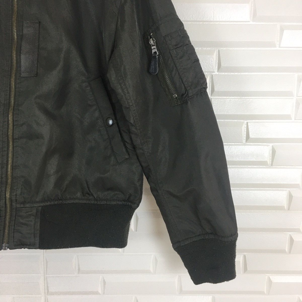 Japanese Brand Unbranded Basic Varsity Jacket Size US S / EU 44-46 / 1 - 4 Thumbnail