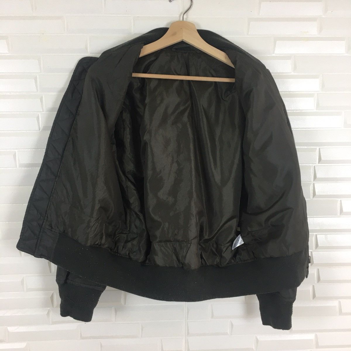 Japanese Brand Unbranded Basic Varsity Jacket Size US S / EU 44-46 / 1 - 6 Thumbnail