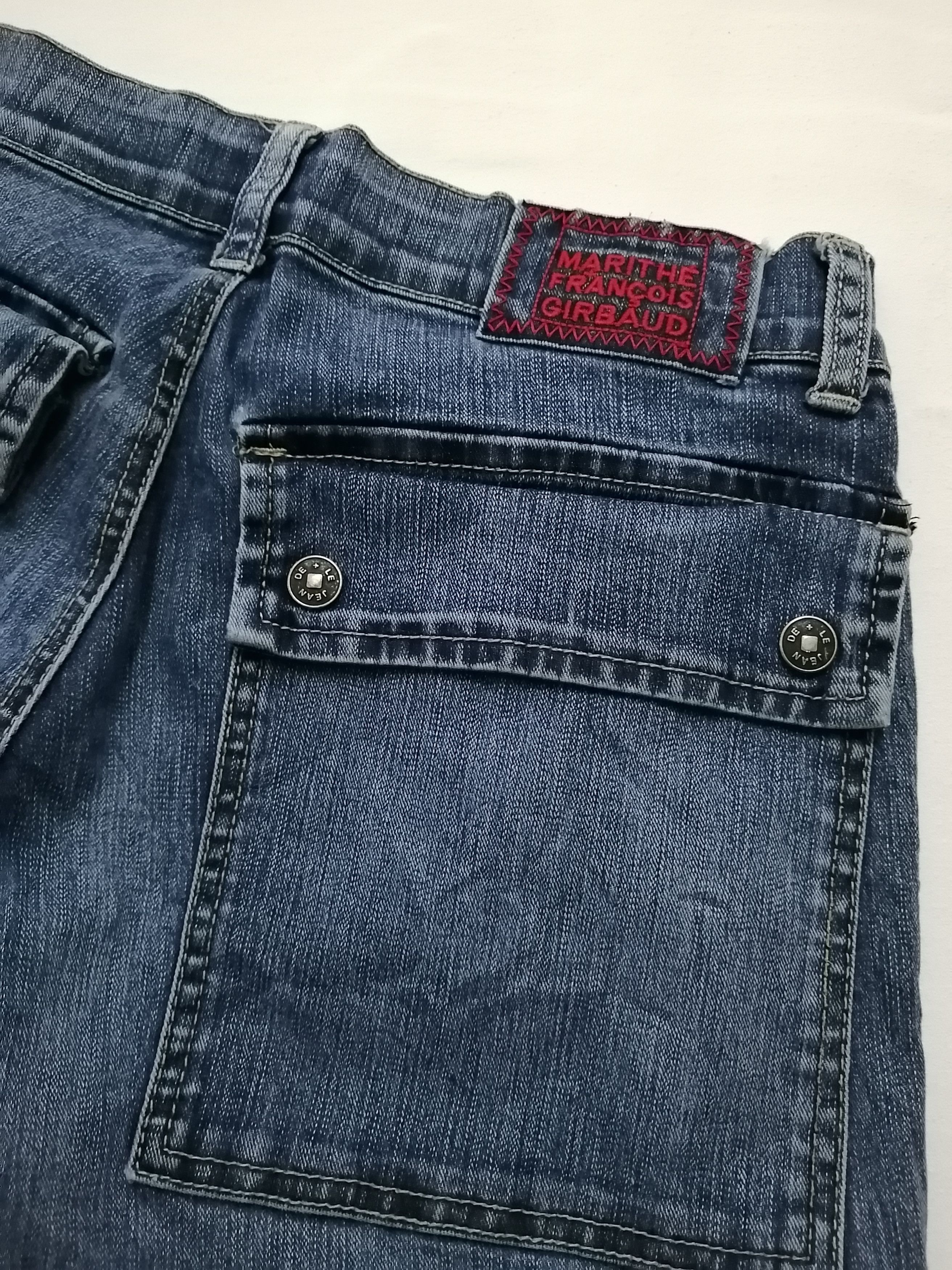 Marithe + Francois Girbaud MARITHE FRANCOIS GIRBAUD Cropped Jeans Size US 29 - 4 Thumbnail