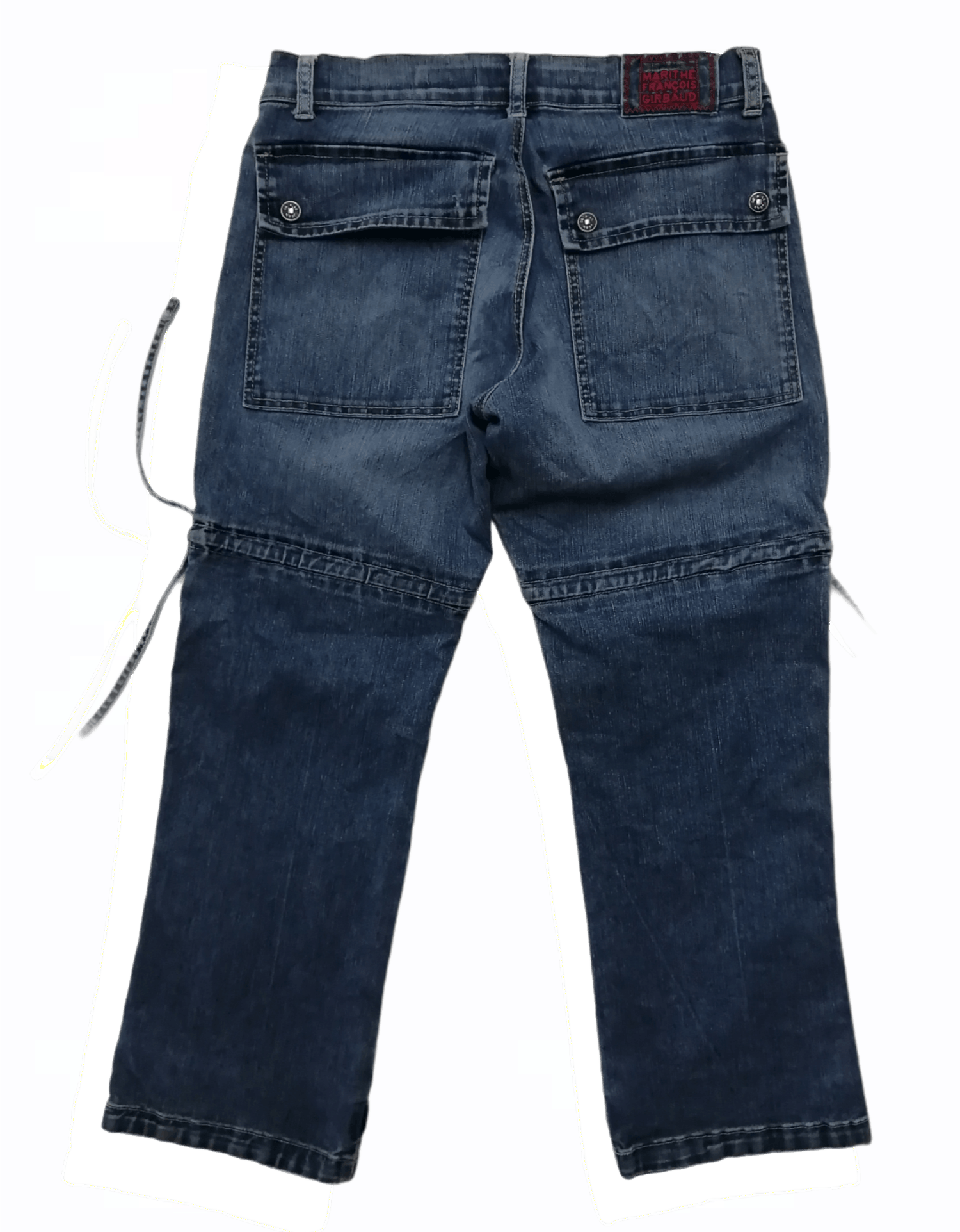 Marithe + Francois Girbaud MARITHE FRANCOIS GIRBAUD Cropped Jeans Size US 29 - 2 Thumbnail