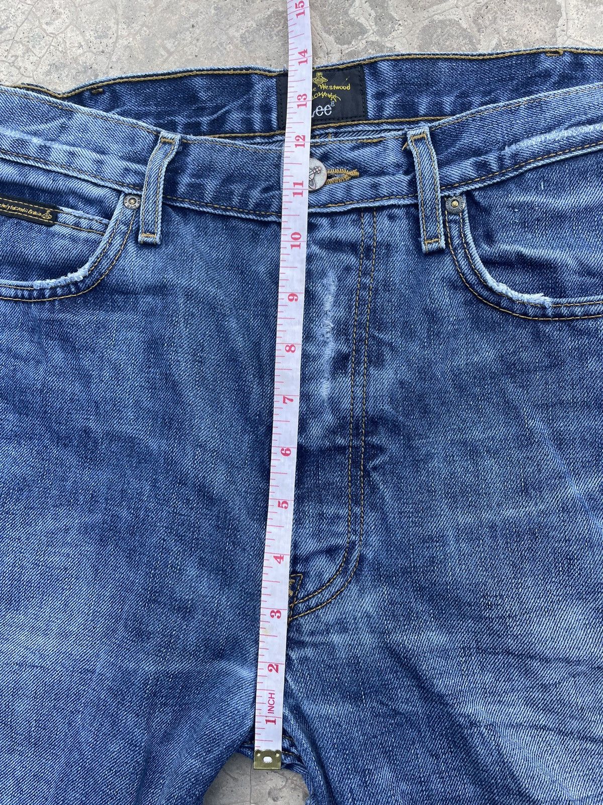 Lee × Vivienne Westwood Vivienne Westwood Lee Anglomania Jeans Size US 33 - 9 Thumbnail
