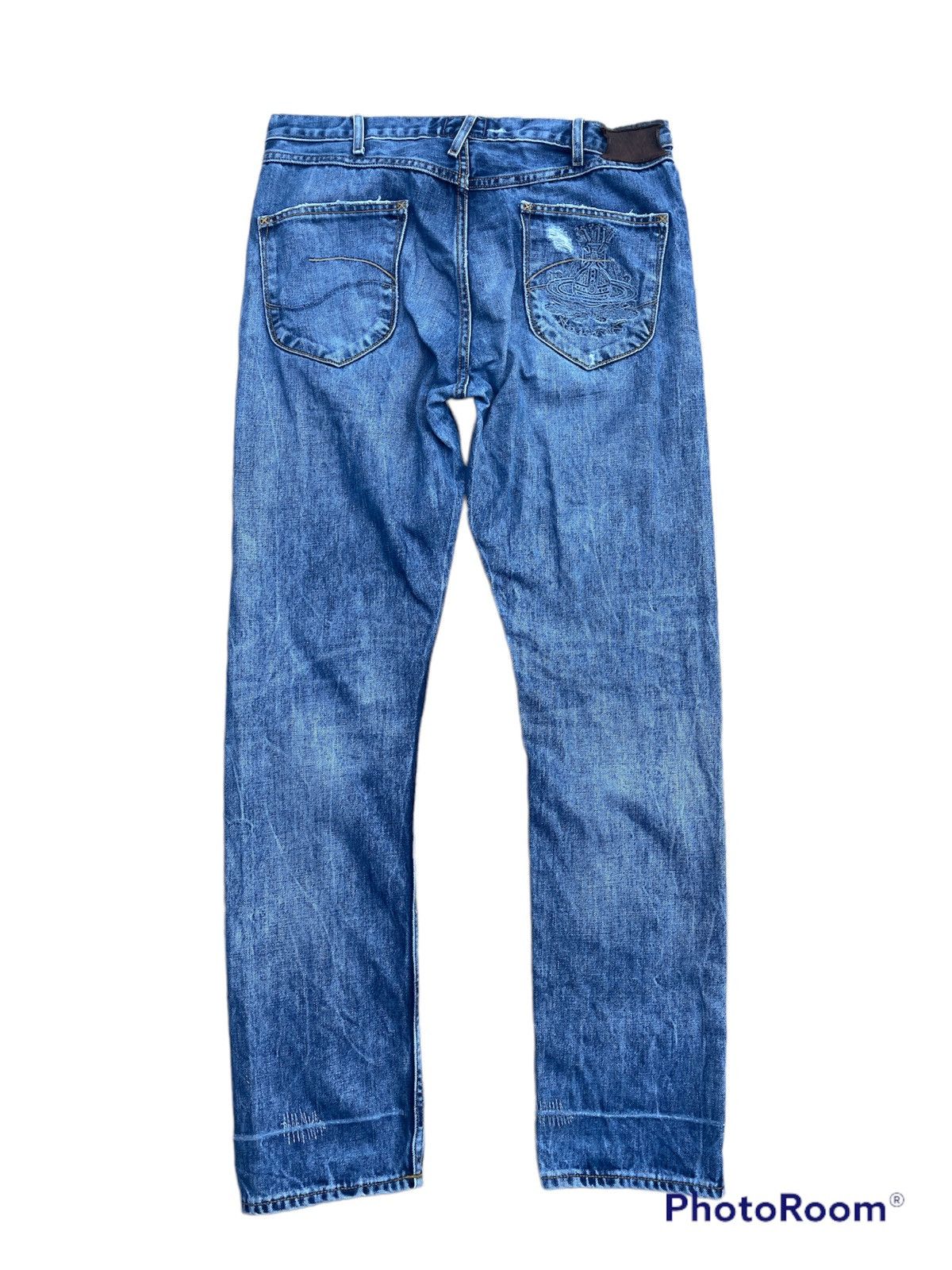 Lee × Vivienne Westwood Vivienne Westwood Lee Anglomania Jeans Size US 33 - 2 Thumbnail