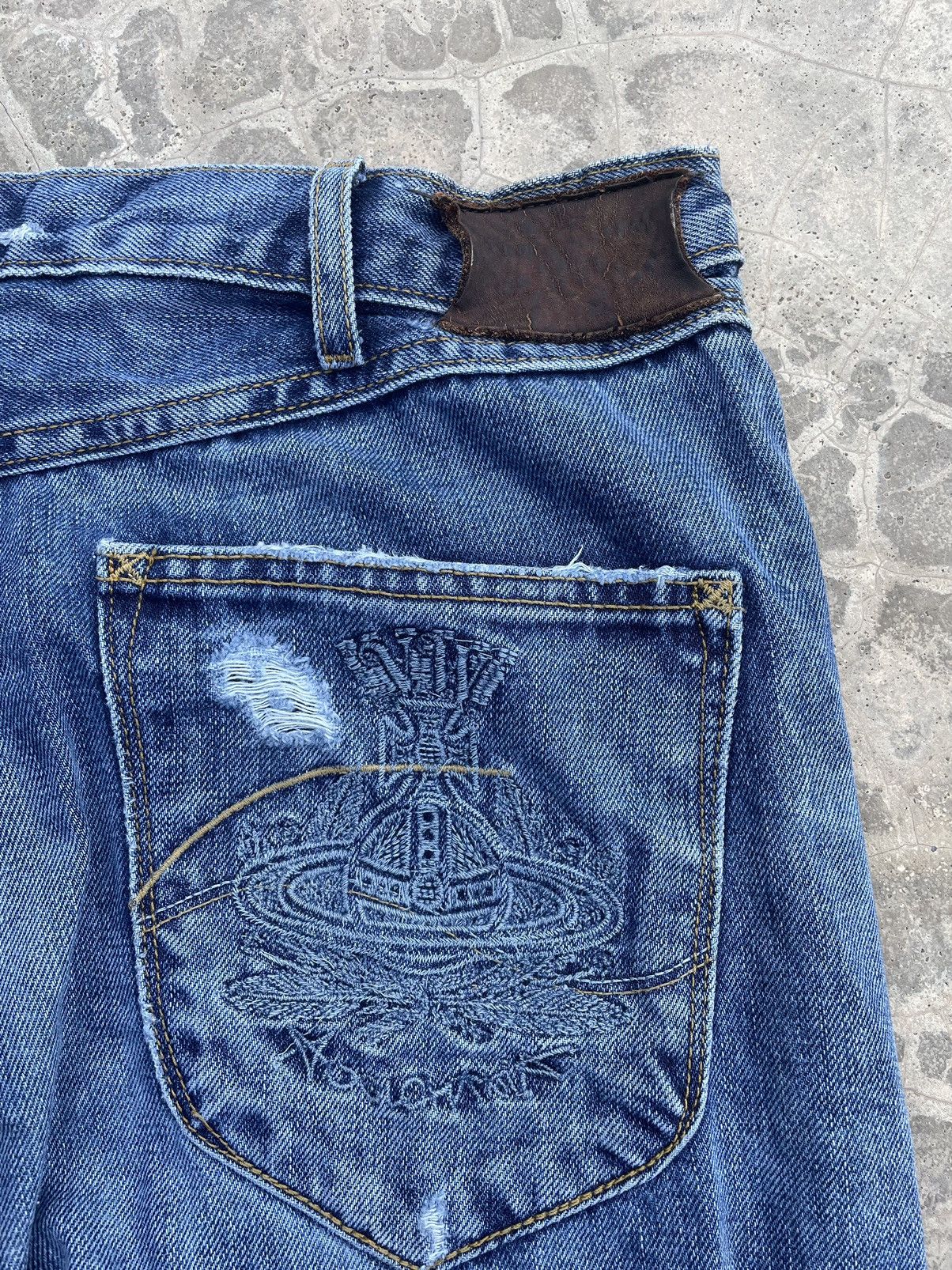 Lee × Vivienne Westwood Vivienne Westwood Lee Anglomania Jeans Size US 33 - 7 Thumbnail