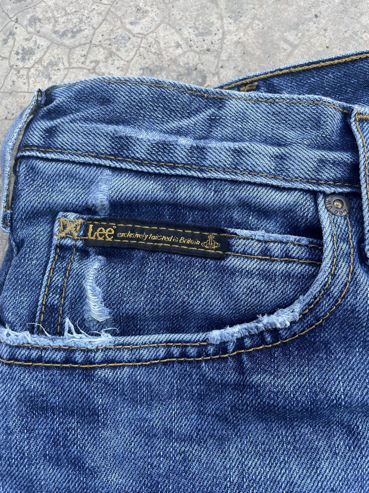 Lee × Vivienne Westwood Vivienne Westwood Lee Anglomania Jeans Size US 33 - 3 Thumbnail