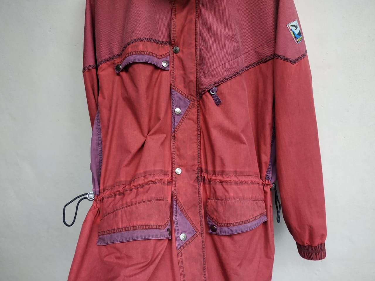 SALEWA 90's Salewa Garment Dyed Oversize Jacket, Lampo Zipper Size US L / EU 52-54 / 3 - 15 Thumbnail