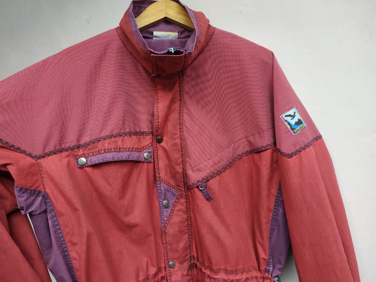 SALEWA 90's Salewa Garment Dyed Oversize Jacket, Lampo Zipper Size US L / EU 52-54 / 3 - 12 Thumbnail