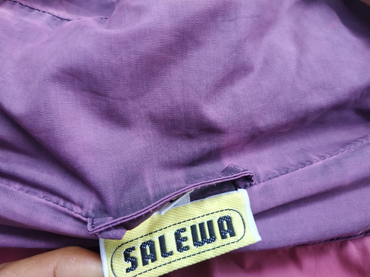 SALEWA 90's Salewa Garment Dyed Oversize Jacket, Lampo Zipper Size US L / EU 52-54 / 3 - 18 Thumbnail