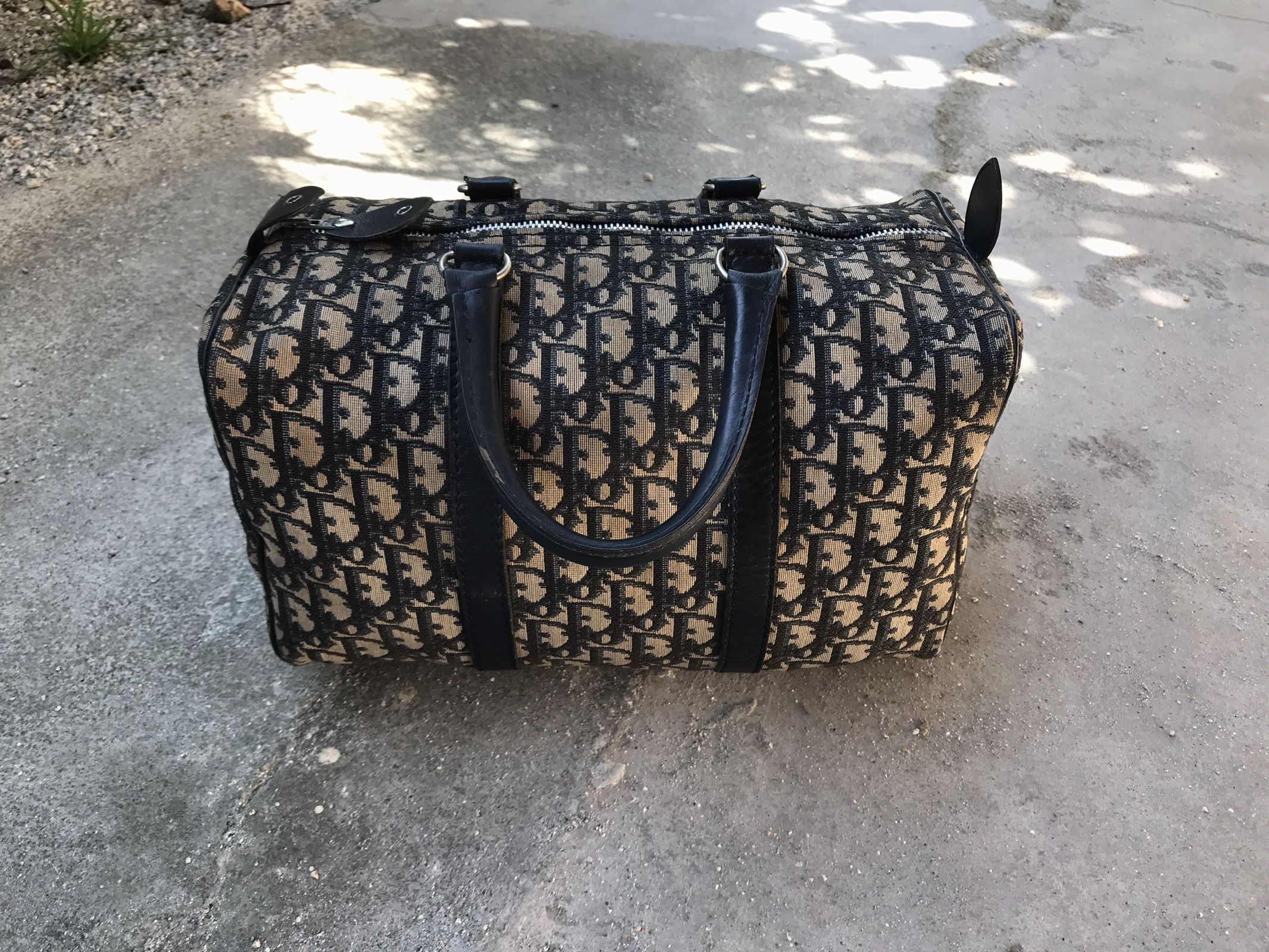 ヴィンテージDIOR Christian Dior BAGAGES Dior FINAL DROP BEFORE DELETE Vintage Christian Dior Bagages Navy
