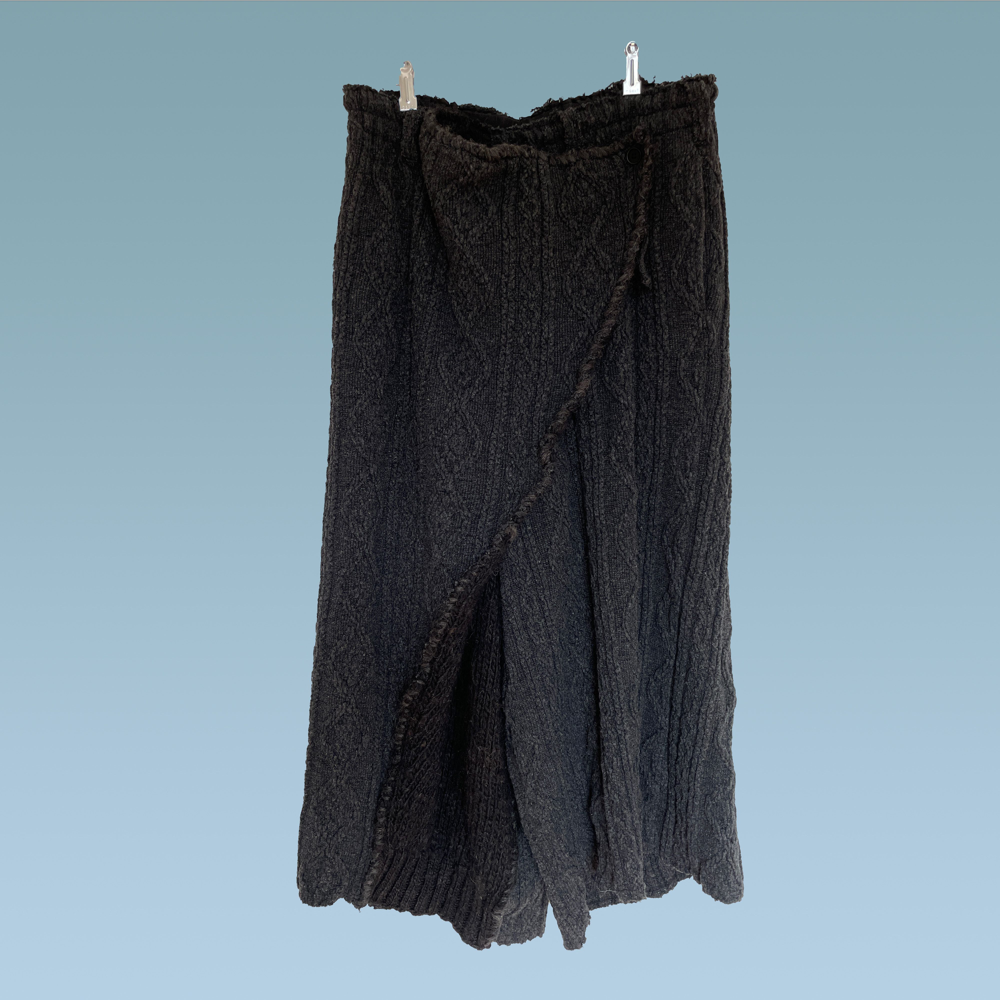 Yohji Yamamoto Yohji Yamamoto AW15 Massive Knit Pants Size US 33 - 4 Thumbnail