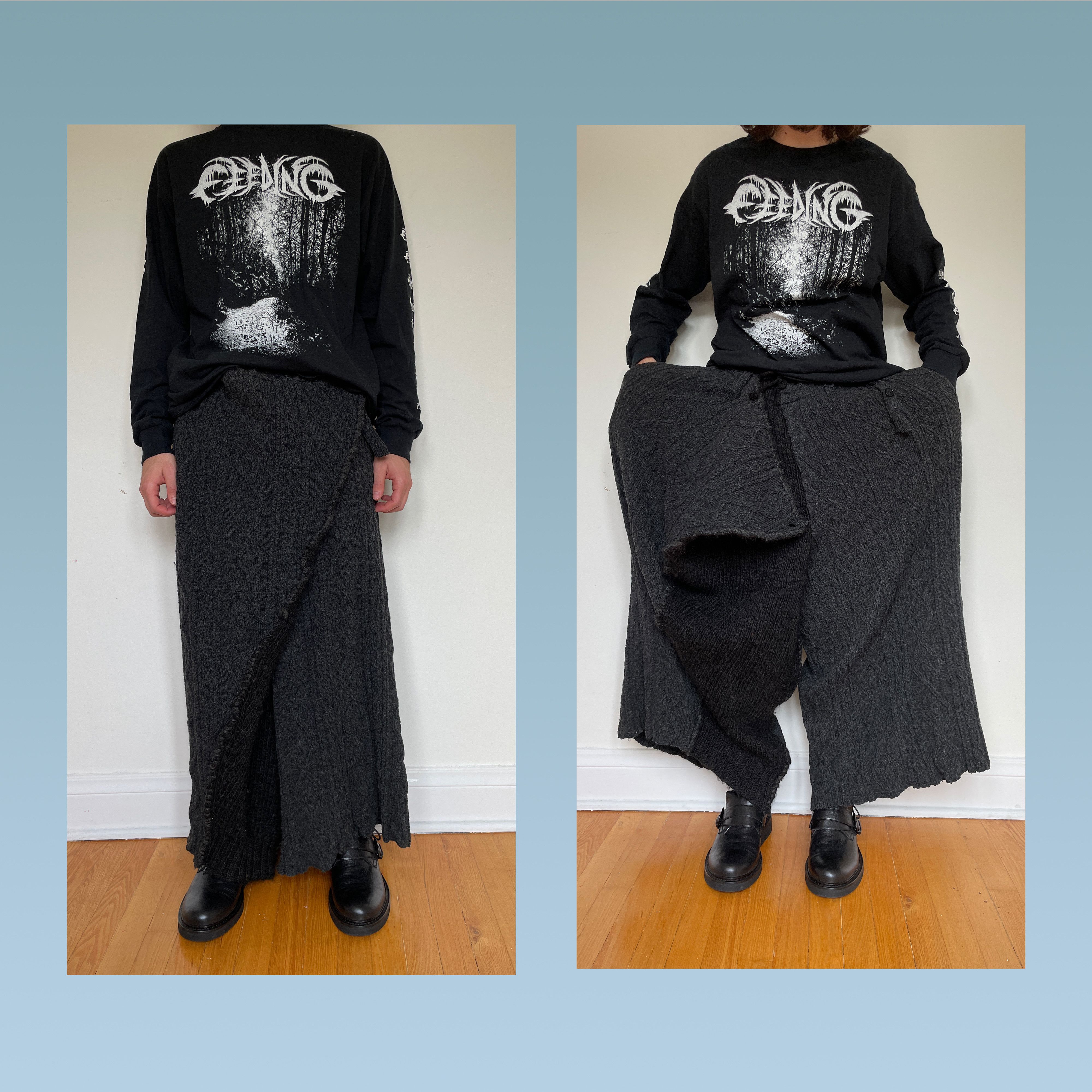 Yohji Yamamoto Yohji Yamamoto AW15 Massive Knit Pants Size US 33 - 9 Thumbnail