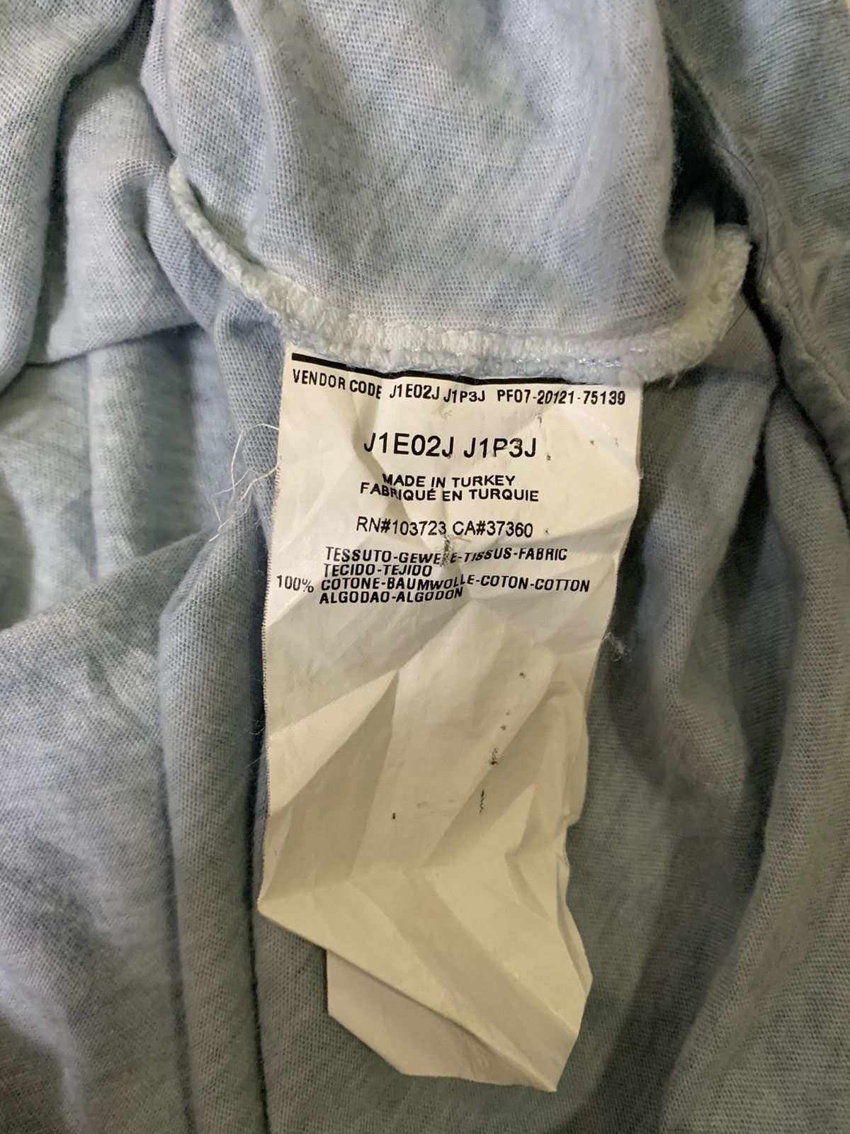Emporio Armani Vintage Emporio Armani Long Sleeve Tshirt Size US S / EU 44-46 / 1 - 7 Thumbnail