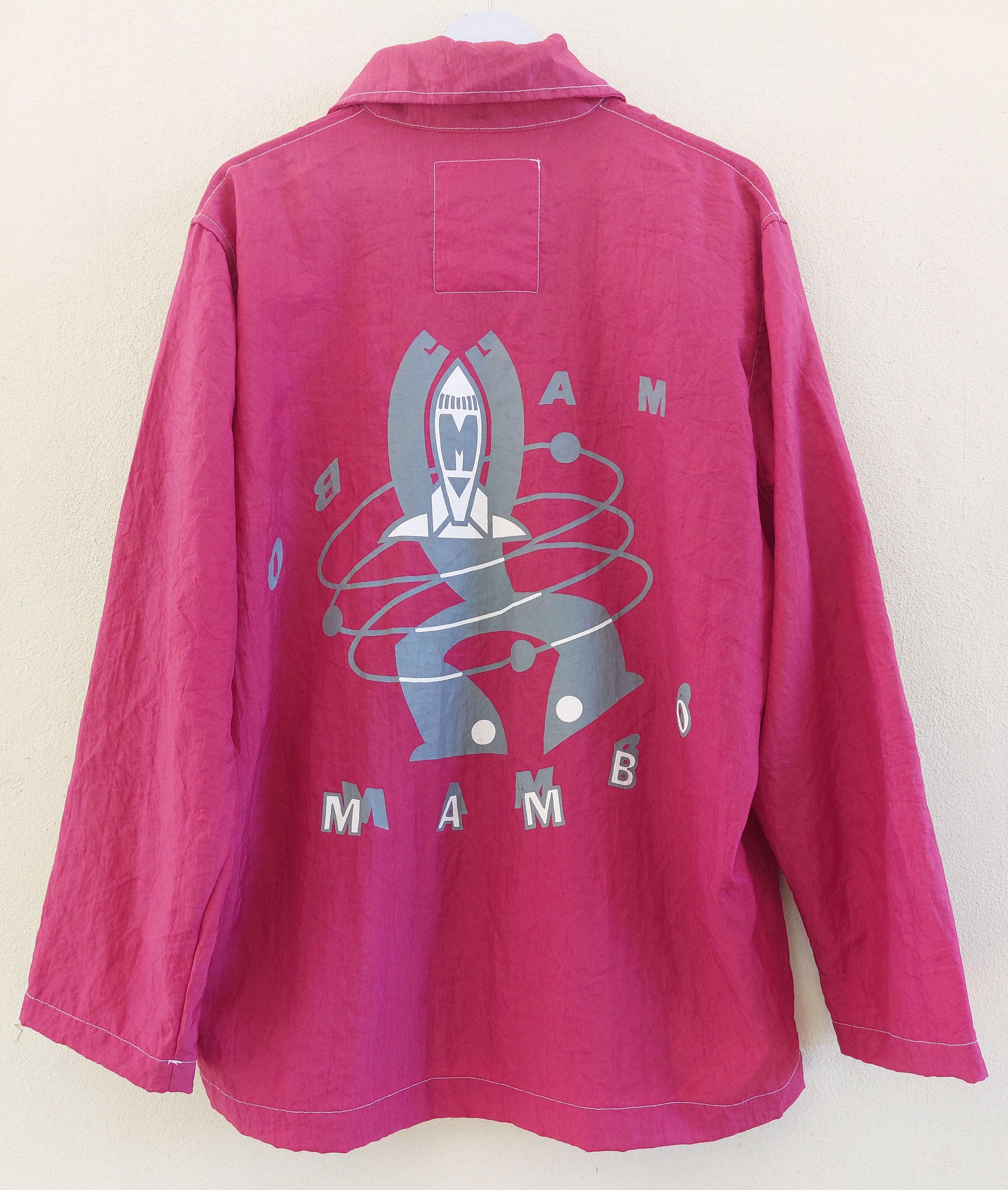 Vtg MAMBO nylon coach jacket