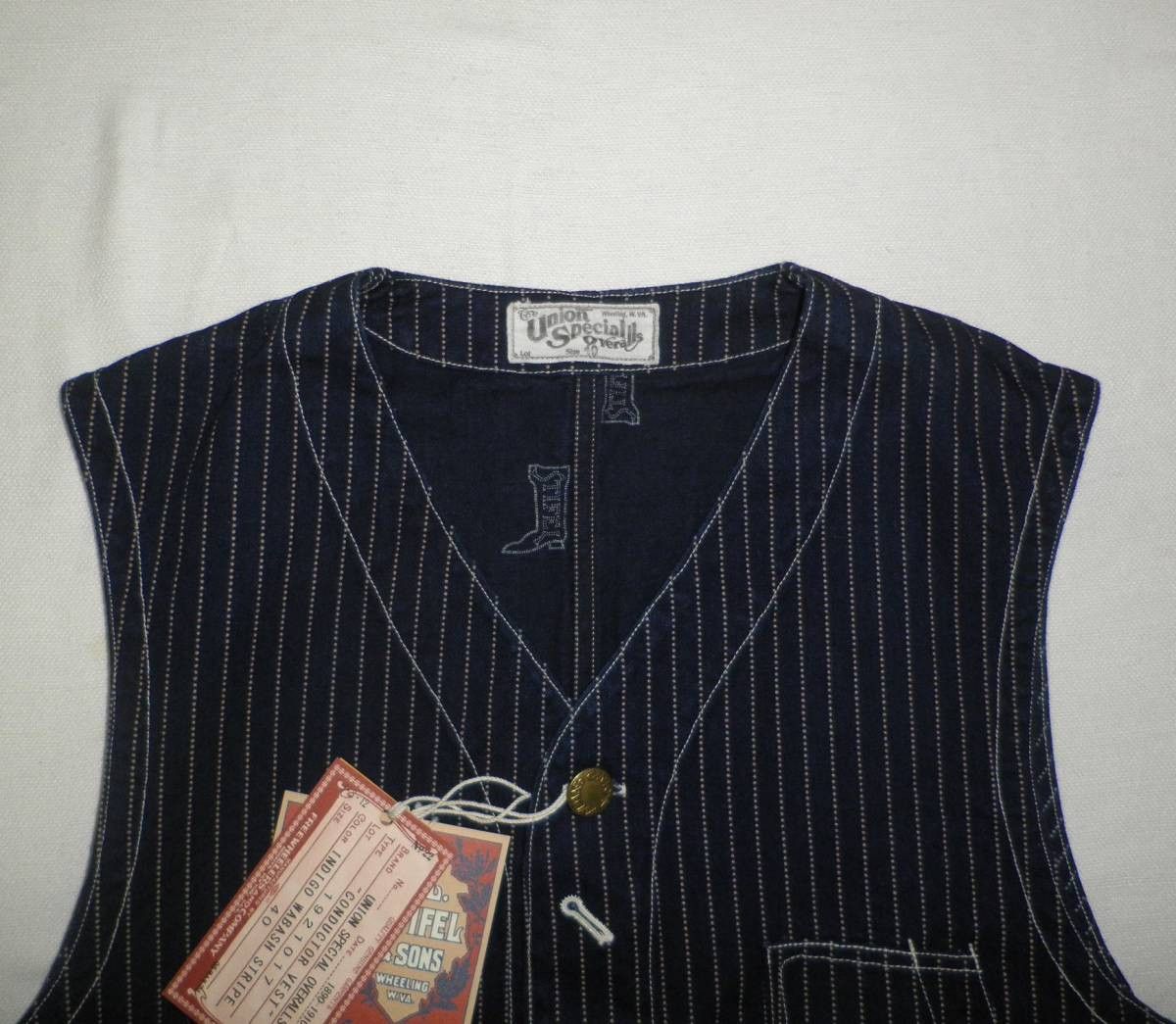 Freewheelers FREEWHEELERS “CONDUCTOR VEST” 40 | Grailed
