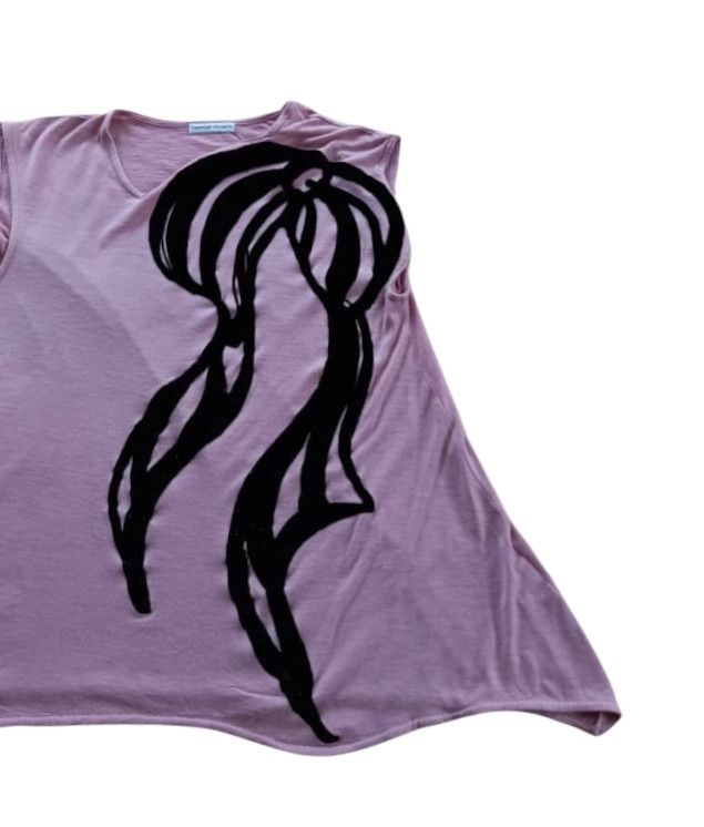 Issey Miyake × Tsumori Chisato Tsumori Chisato Issey Miyake Abstract Design Sleeveless Size M / US 6-8 / IT 42-44 - 4 Thumbnail