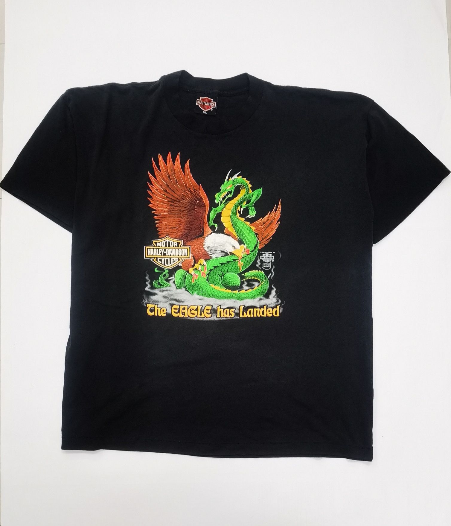 Harley Davidson Vintage 1986 Harley Davidson The Eagle has Landed Size US XL / EU 56 / 4 - 1 Thumbnail