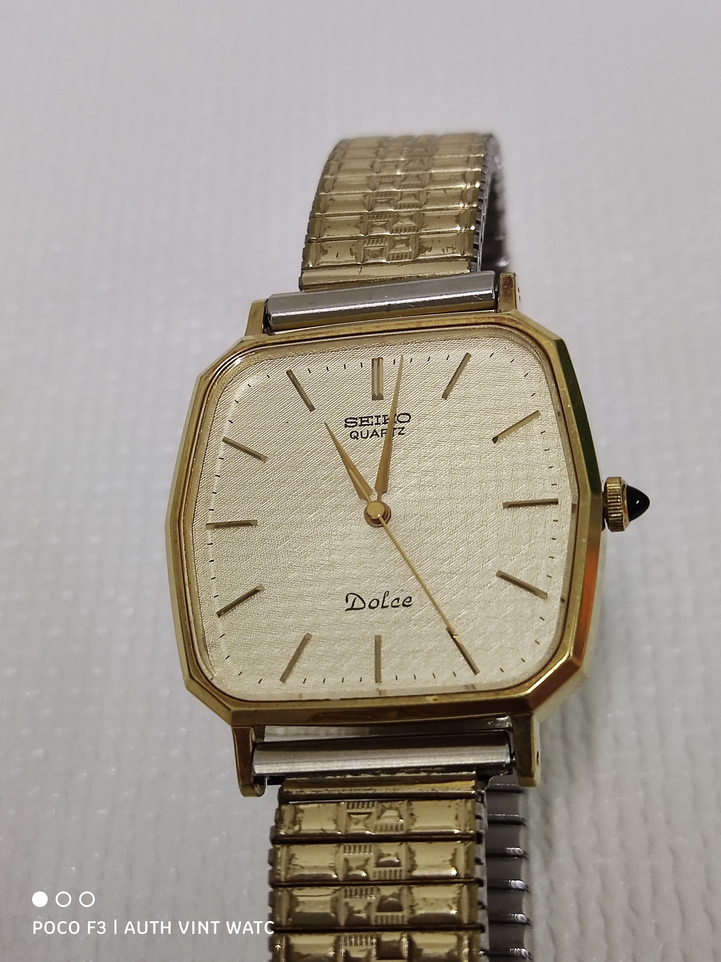 Seiko Authentic Vintage Seiko Dolce Gold Textured Dial Size ONE SIZE - 5 Thumbnail