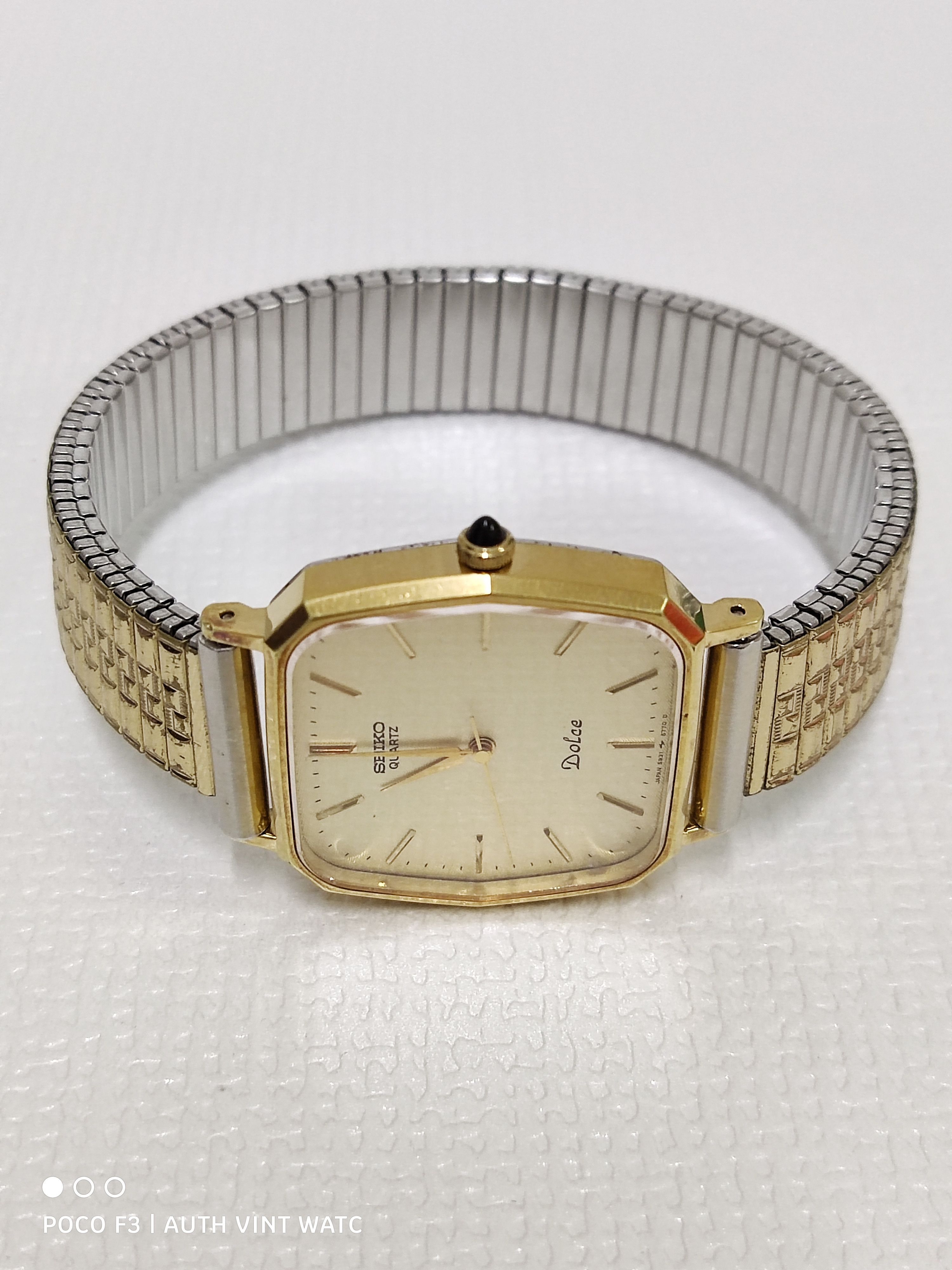Seiko Authentic Vintage Seiko Dolce Gold Textured Dial Size ONE SIZE - 9 Thumbnail
