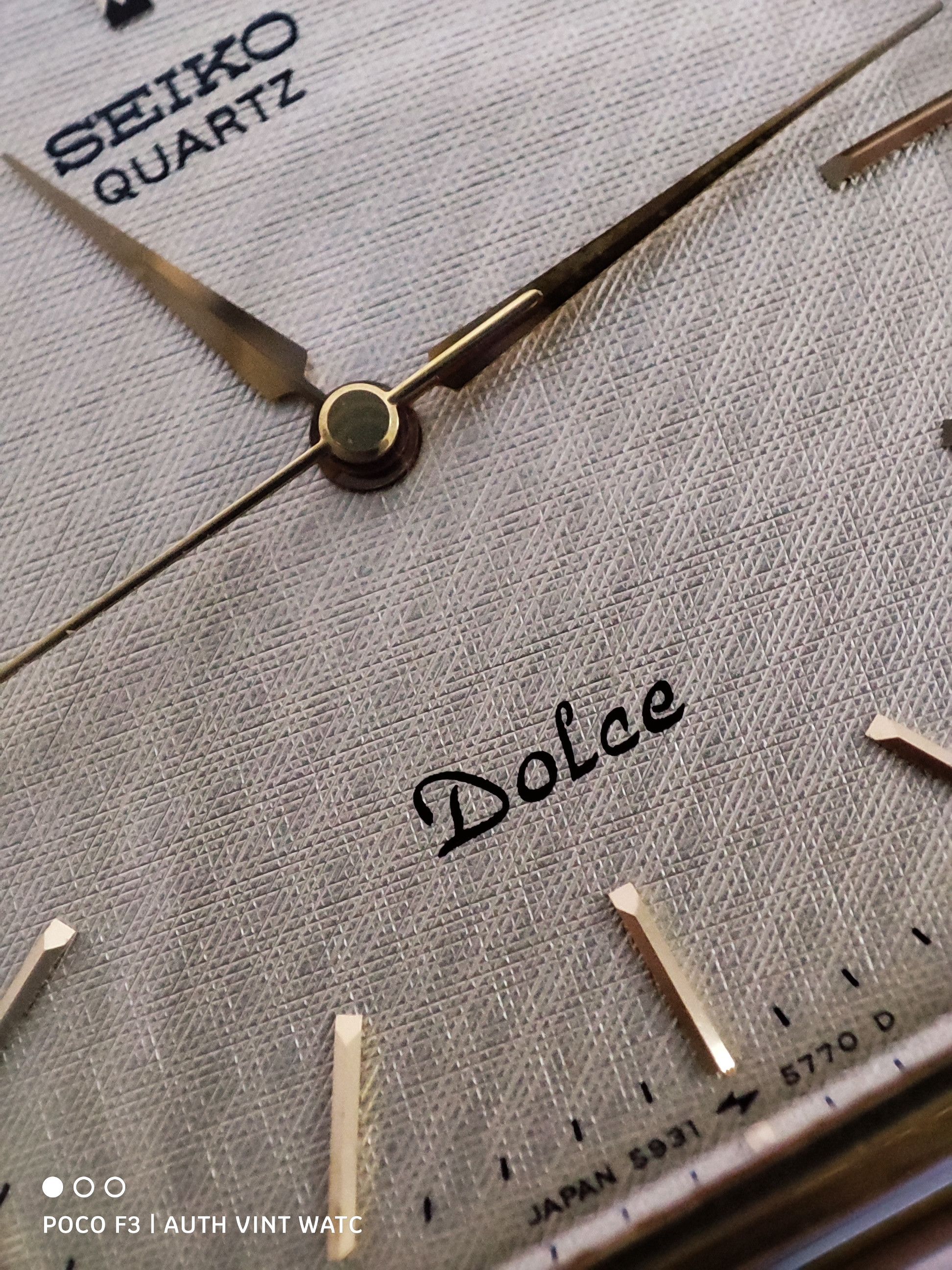 Seiko Authentic Vintage Seiko Dolce Gold Textured Dial Size ONE SIZE - 11 Thumbnail