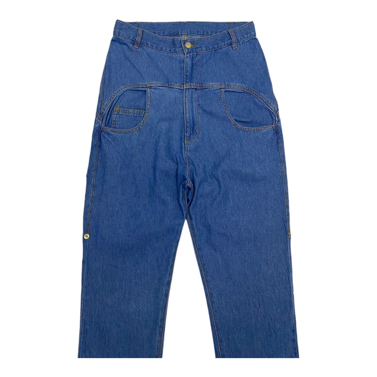 Issey Miyake ISSEY MIYAKE MERCIBEAUCOUP AVANT GARDE BAGGY PANTS Size US 29 - 4 Thumbnail