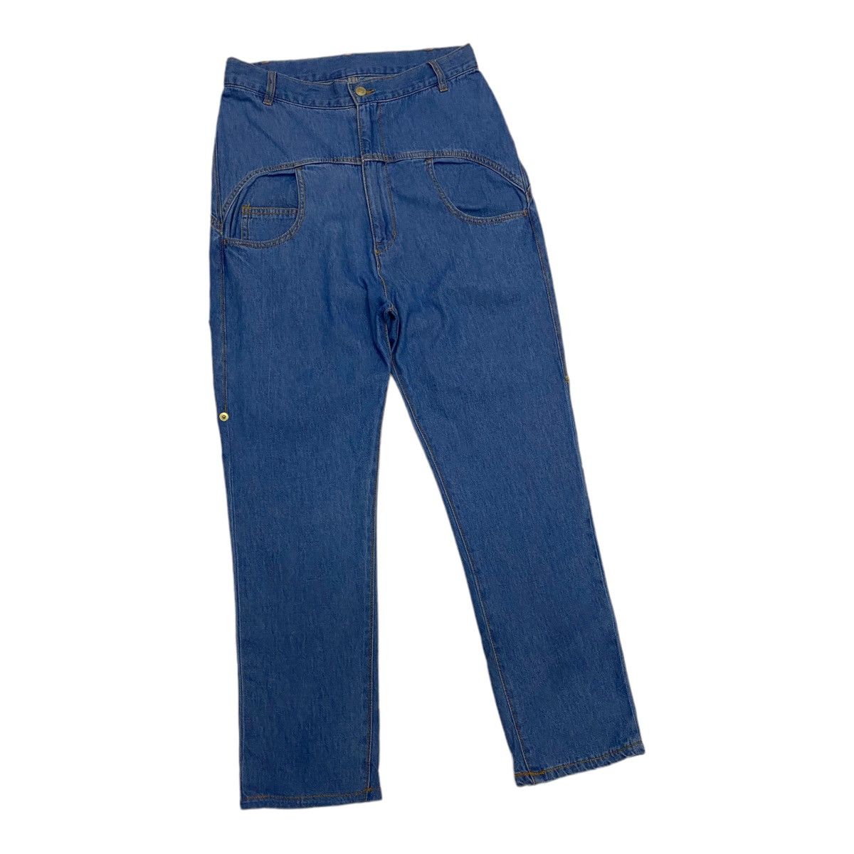 Issey Miyake ISSEY MIYAKE MERCIBEAUCOUP AVANT GARDE BAGGY PANTS Size US 29 - 6 Thumbnail