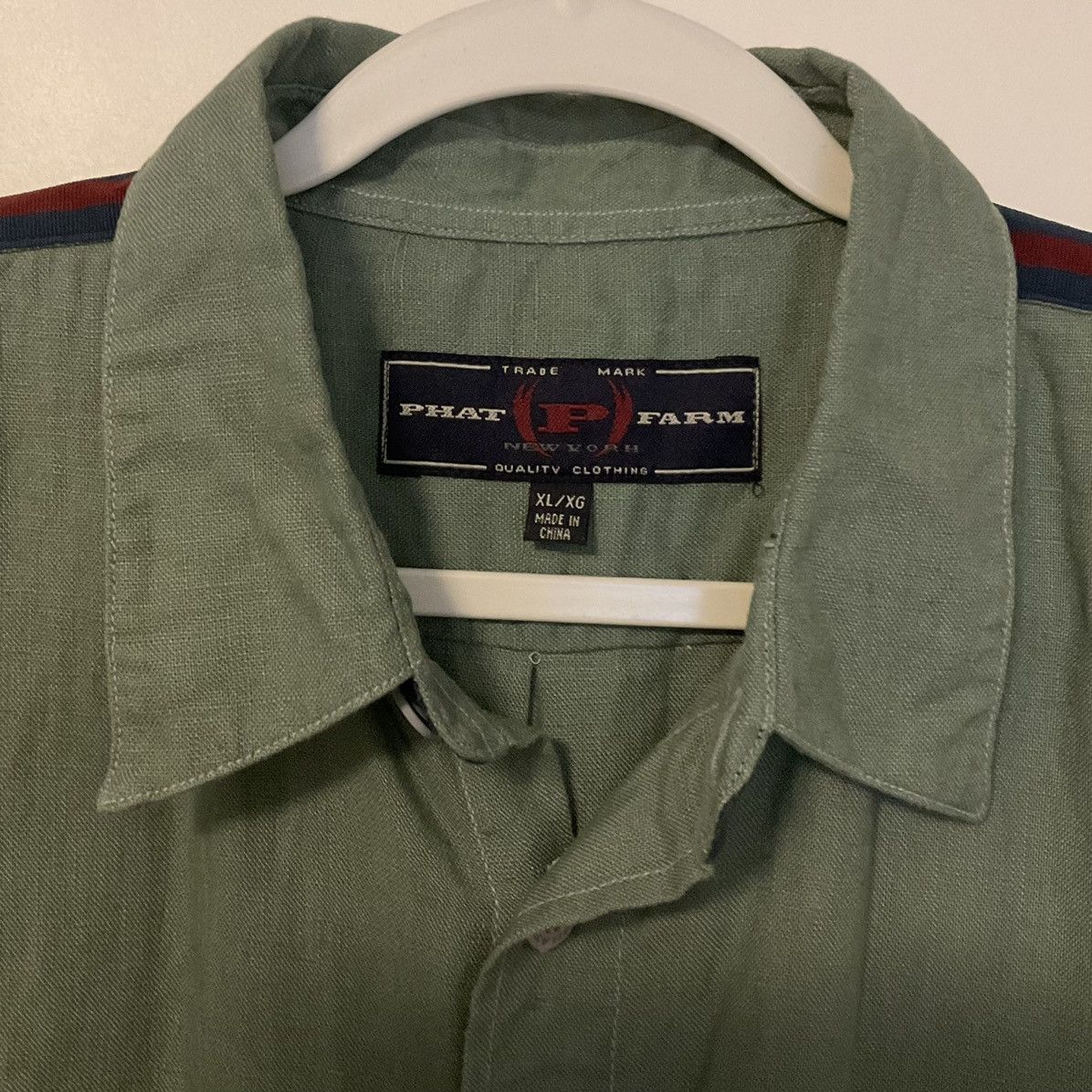 Vintage Vintage Phat Farm Button Front Short Sleeve Shirt Size US XL / EU 56 / 4 - 6 Thumbnail