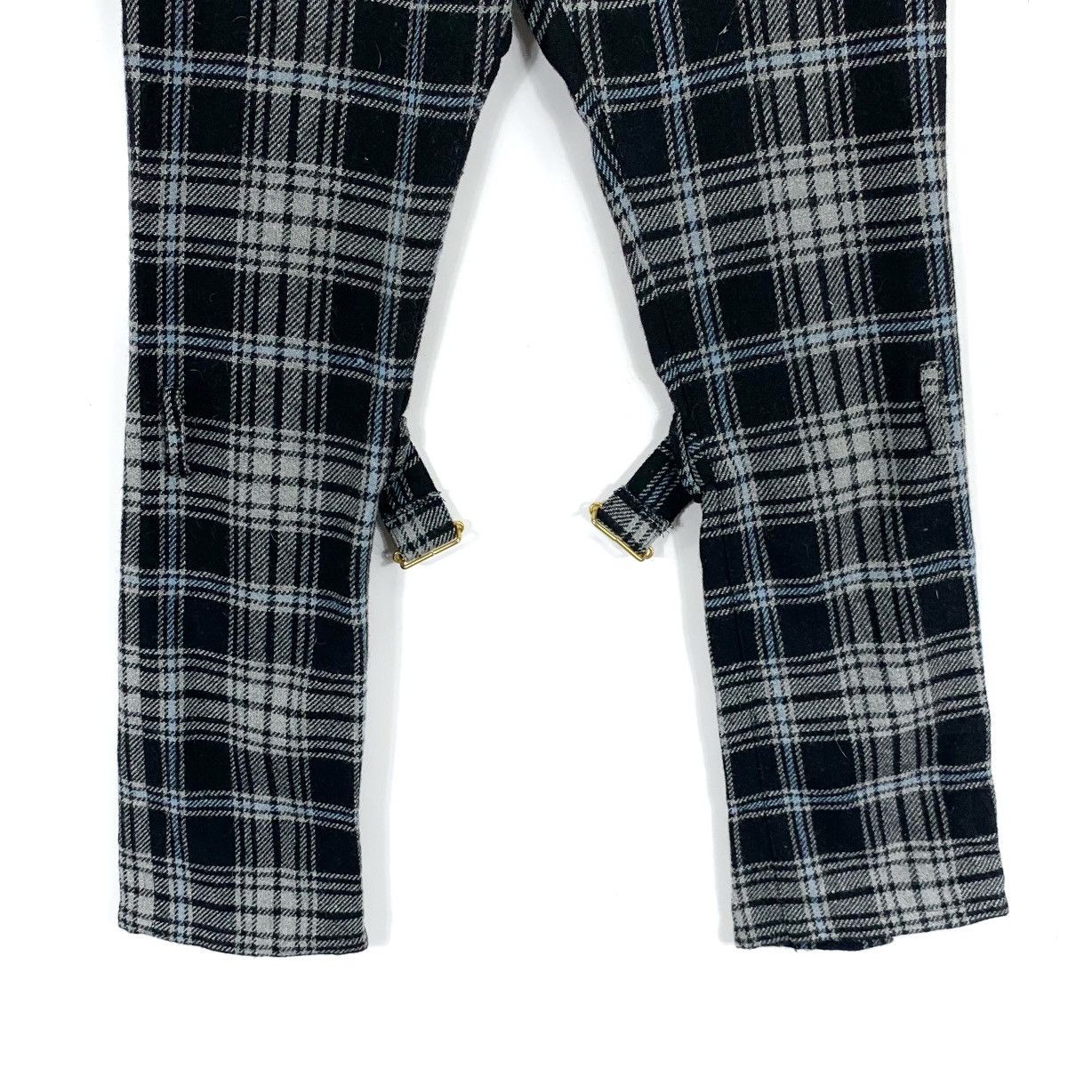 Punk and Yo VINTAGE SUPER LOVERS PUNK GOTHIC BONDAGE TARTAN PANT Size US 26 / EU 42 - 7 Thumbnail