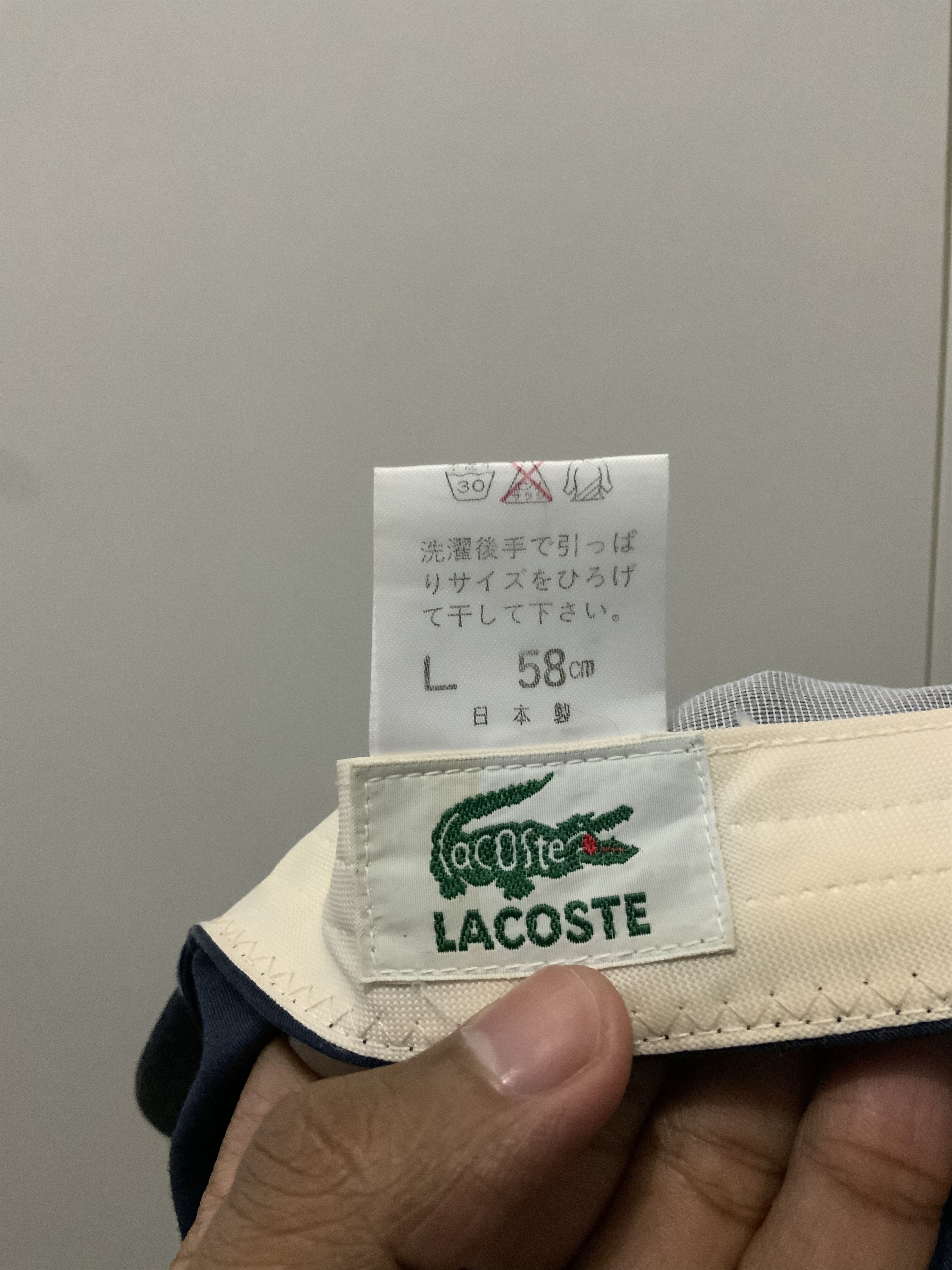Japanese Brand Vintage Lacoste Japan Zipper Hat Size ONE SIZE - 17 Thumbnail