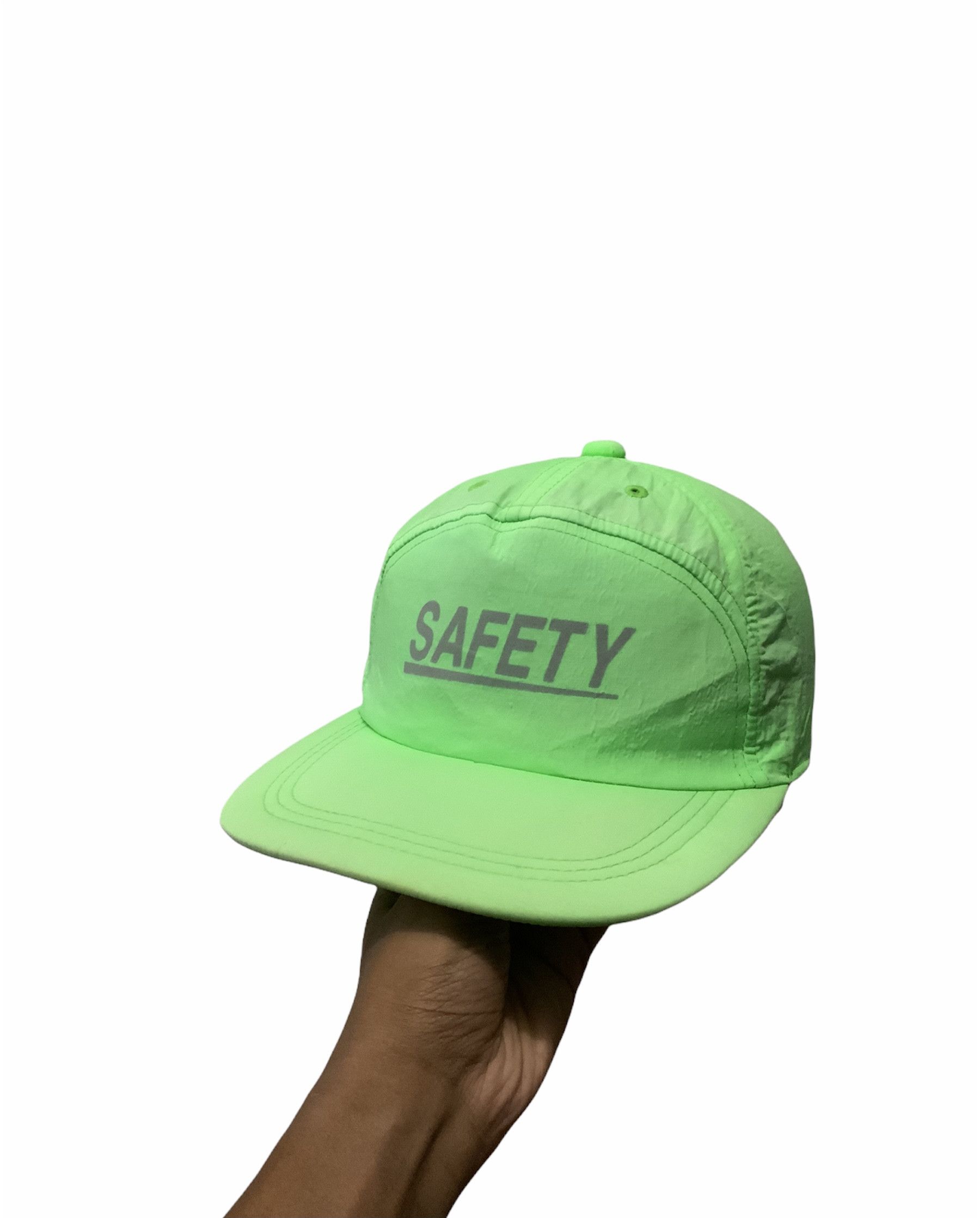 Vintage Vintage Nylon Safety Fade Hat Size ONE SIZE - 1 Thumbnail